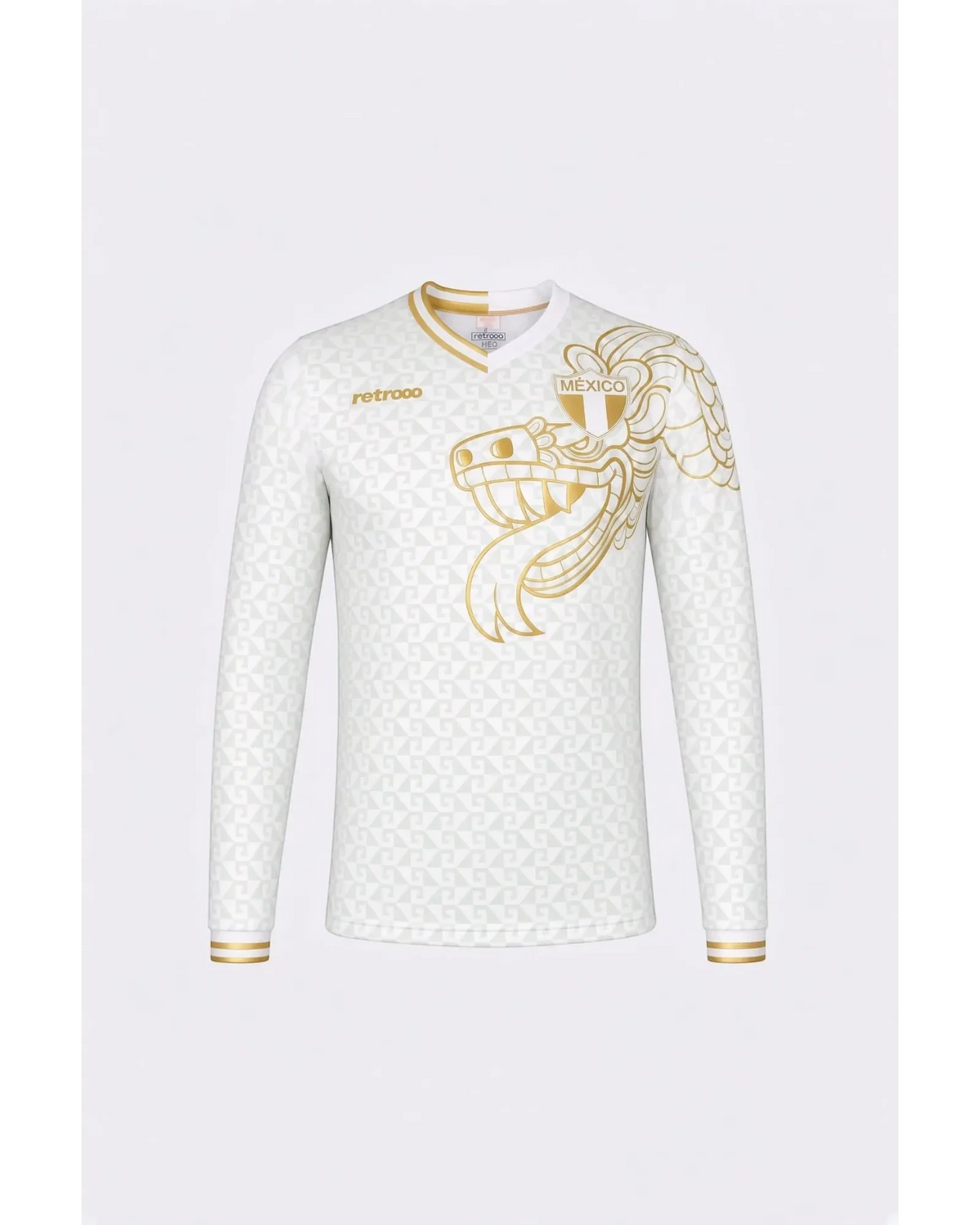 Retrooo Jersey Cal y Oro / ECH (XS) Jersey Colección Quetzalcóatl 2027