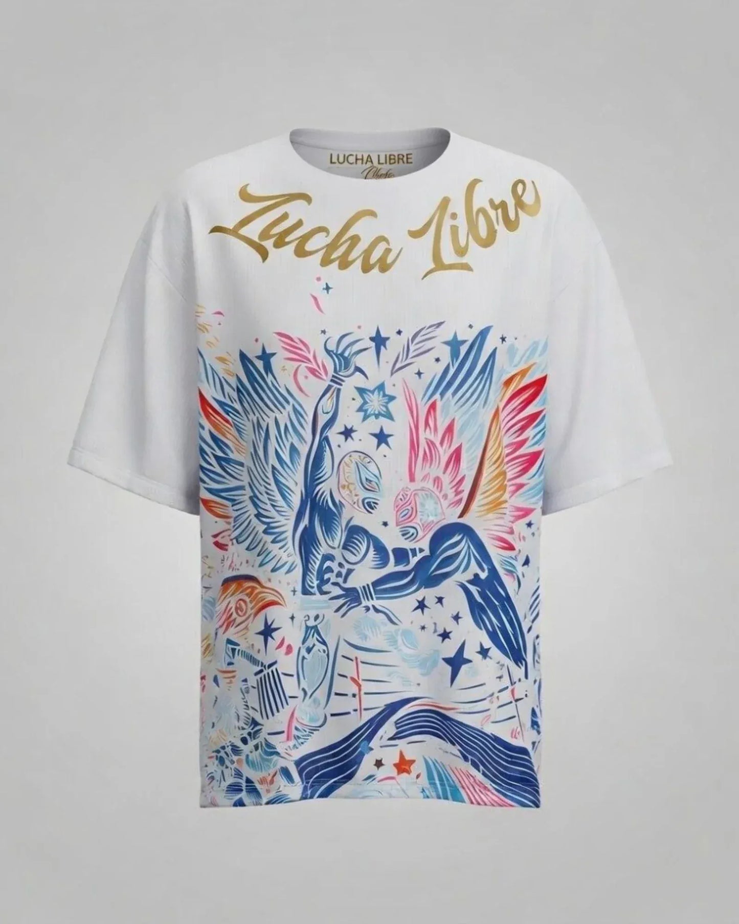 Retrooo Soccer Jersey Lucha Libre Muralismo Mexicano Retrooo x Mexclart Oversized
