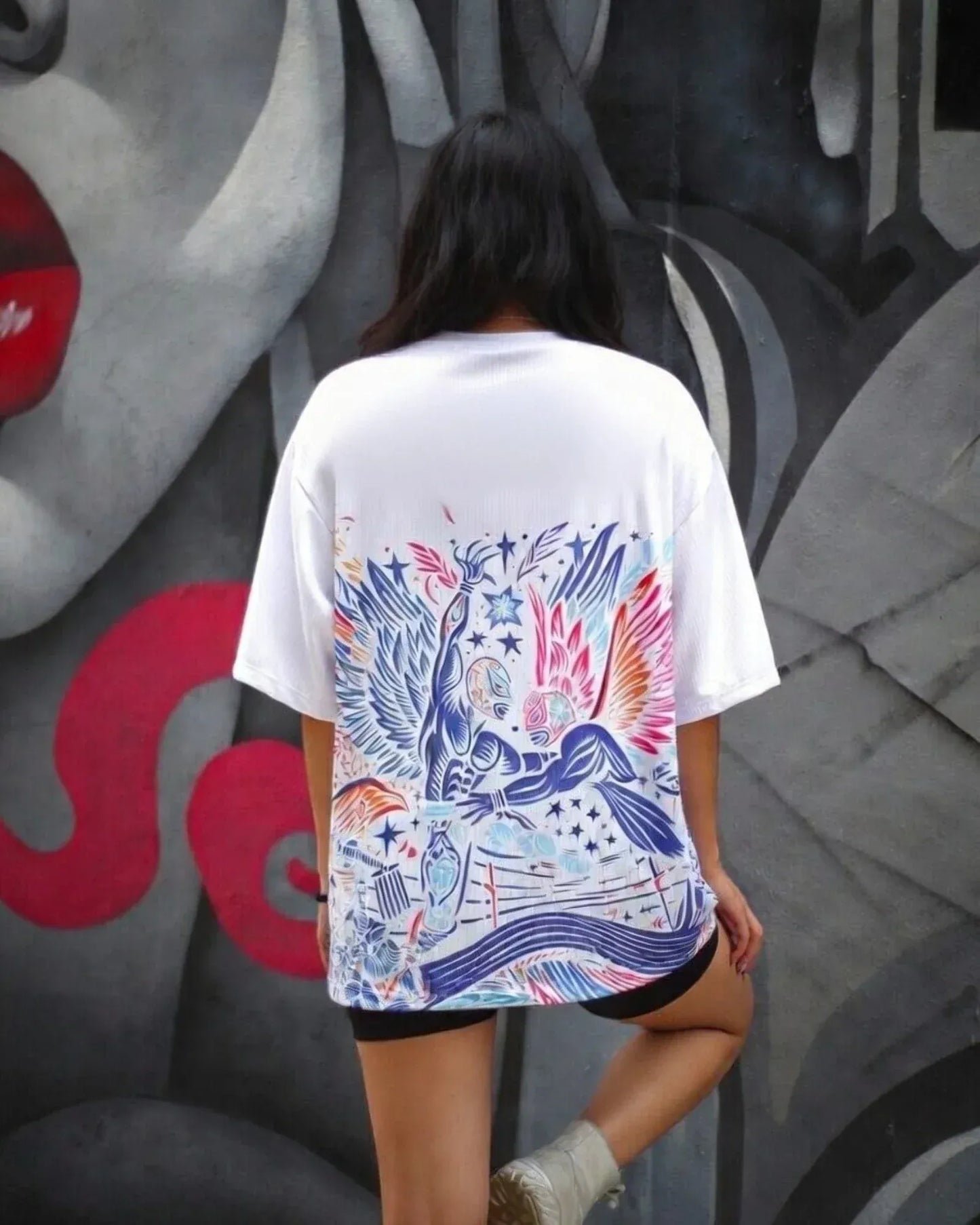Retrooo Soccer Jersey Lucha Libre Muralismo Mexicano Retrooo x Mexclart Oversized