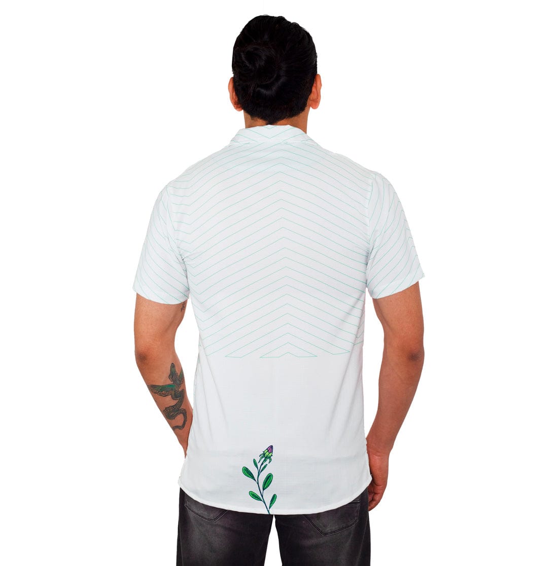 Retroooclothes Camisa Camisa Hawaiana Colibrí México - Edición Lafayette Premium | Andrés & Arthur Balitskiy