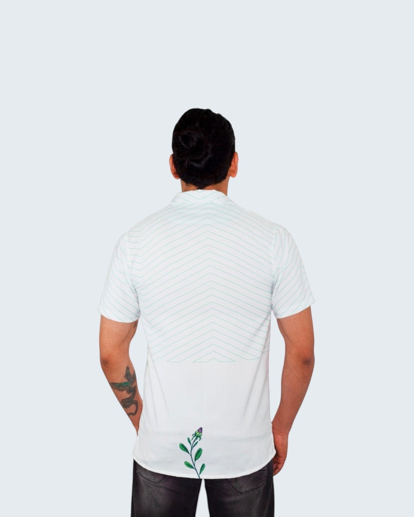Retroooclothes Camisa Camisa Hawaiana Colibrí México - Edición Lafayette Premium | Andrés & Arthur Balitskiy