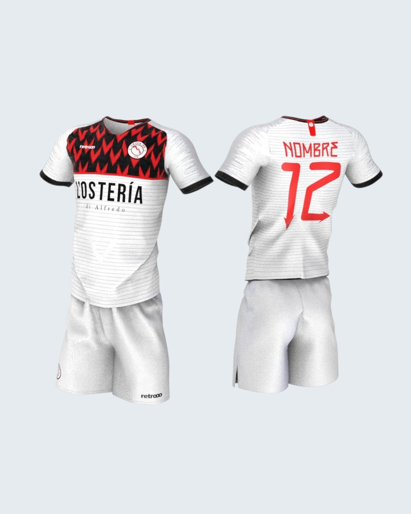 Retroooclothes diseño digital Cargo por diseño digital de uniforme o jersey personalizado