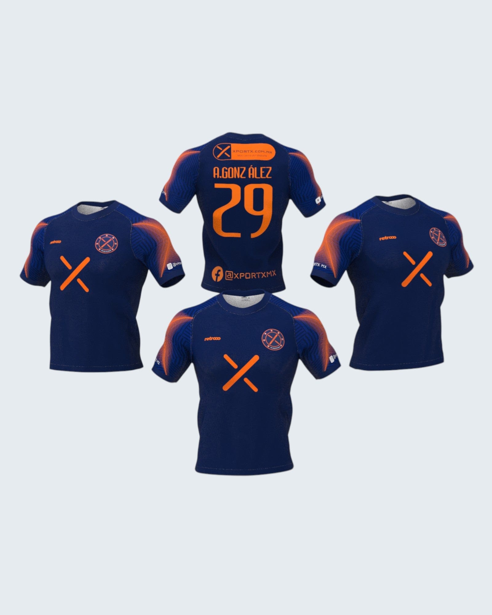 Retroooclothes diseño digital Cargo por diseño digital de uniforme o jersey personalizado