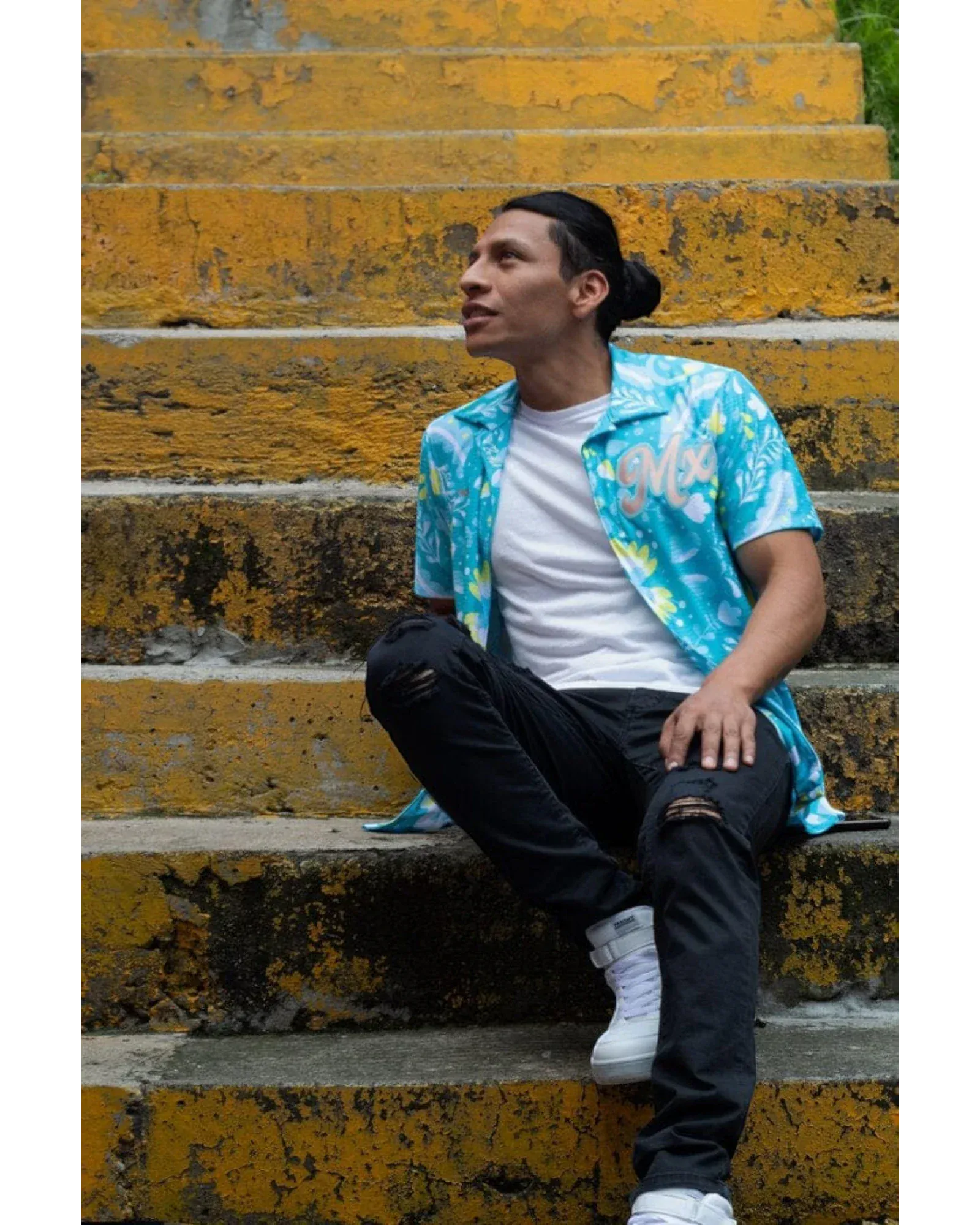 Retroooclothes Jersey Camisa Hawaiana Ajolote - Edición Ajolotízate | Mitología Azteca Viva