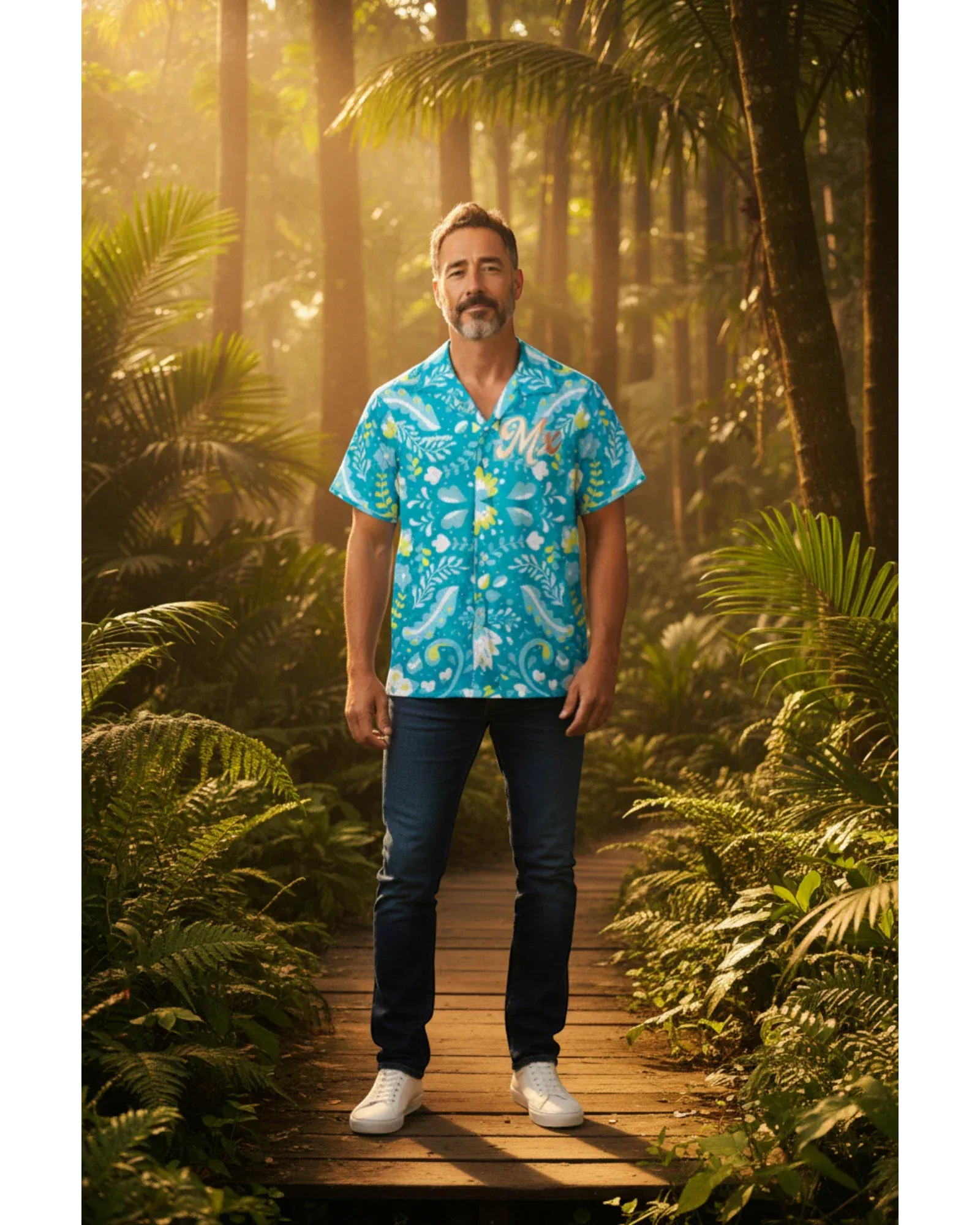 Retroooclothes Jersey Camisa Hawaiana Ajolote - Edición Ajolotízate | Mitología Azteca Viva