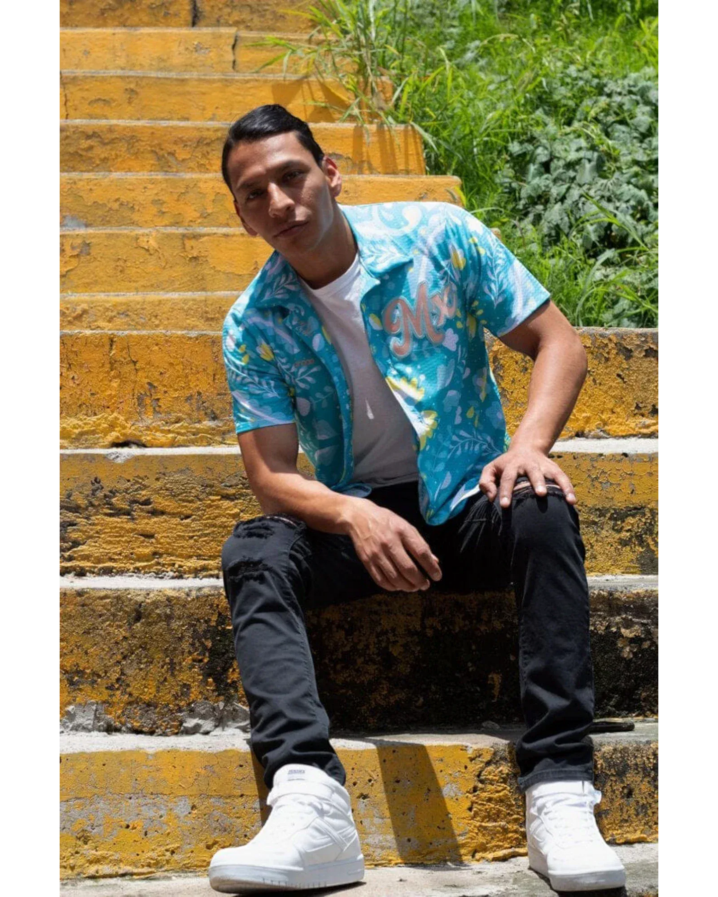 Retroooclothes Jersey Camisa Hawaiana Ajolote - Edición Ajolotízate | Mitología Azteca Viva