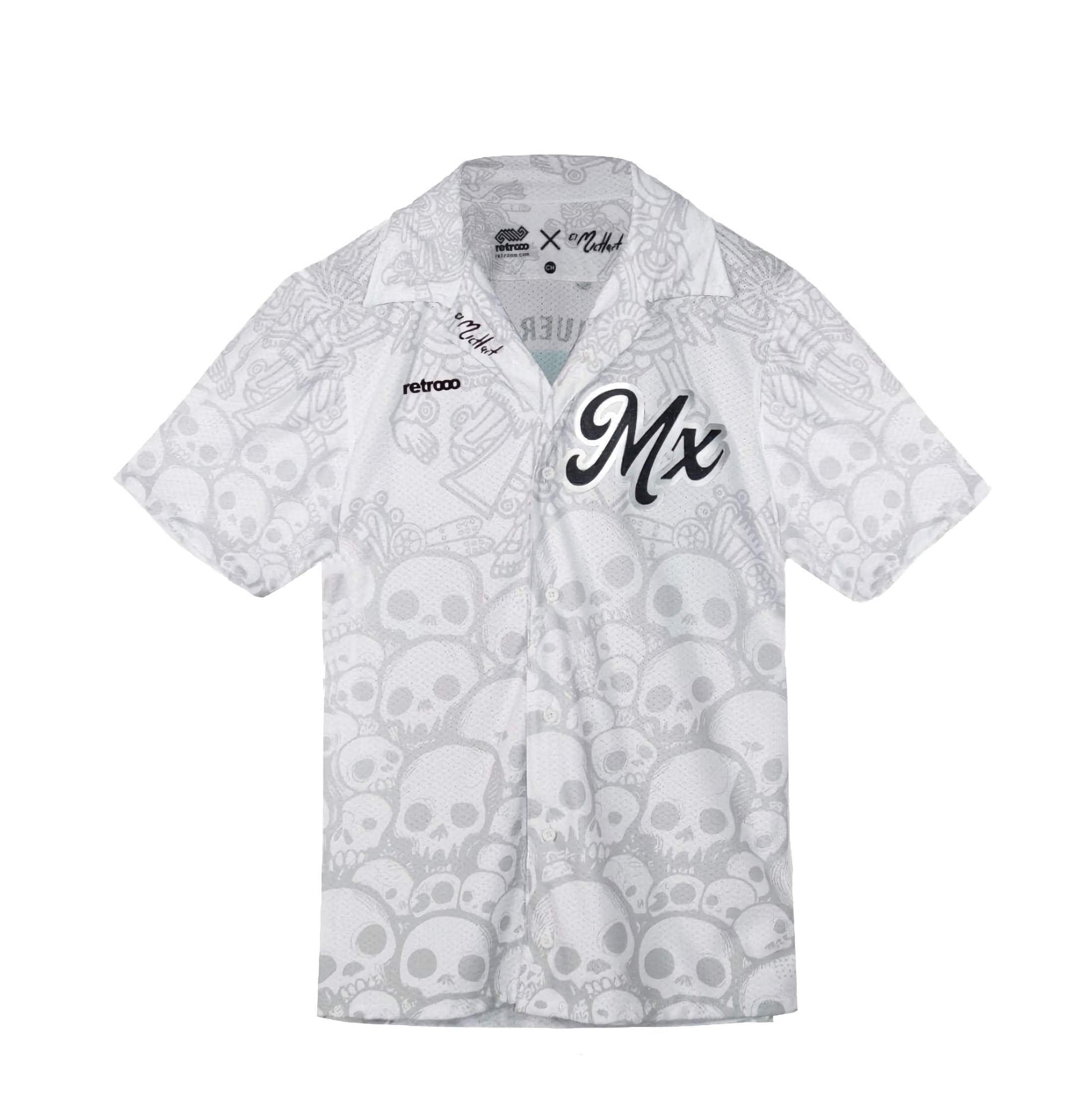 Retroooclothes Jersey Camisa Hawaiana - Edición No Te Aguites | Filosofía Mexicana Pura