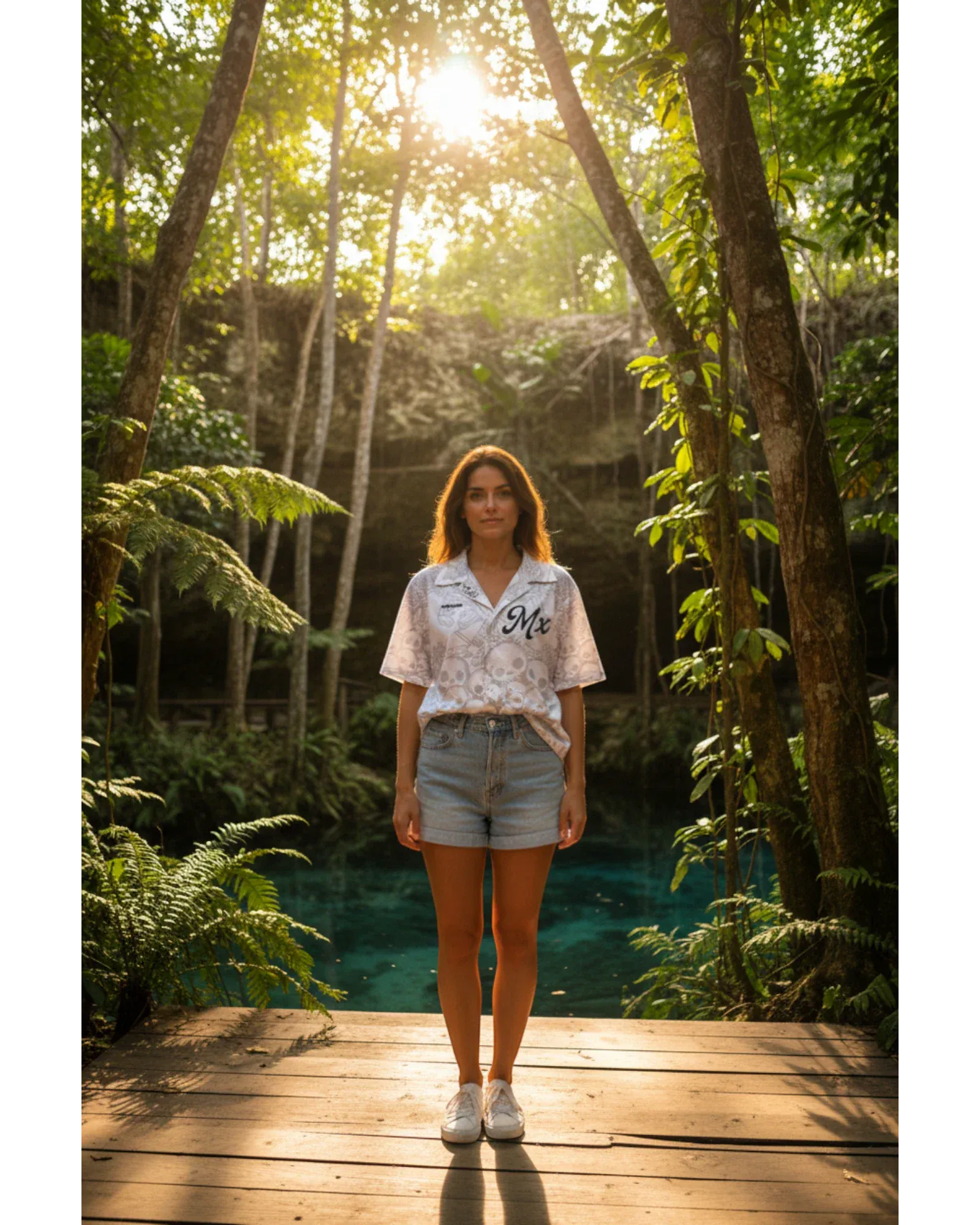 Retroooclothes Jersey Camisa Hawaiana - Edición No Te Aguites | Filosofía Mexicana Pura