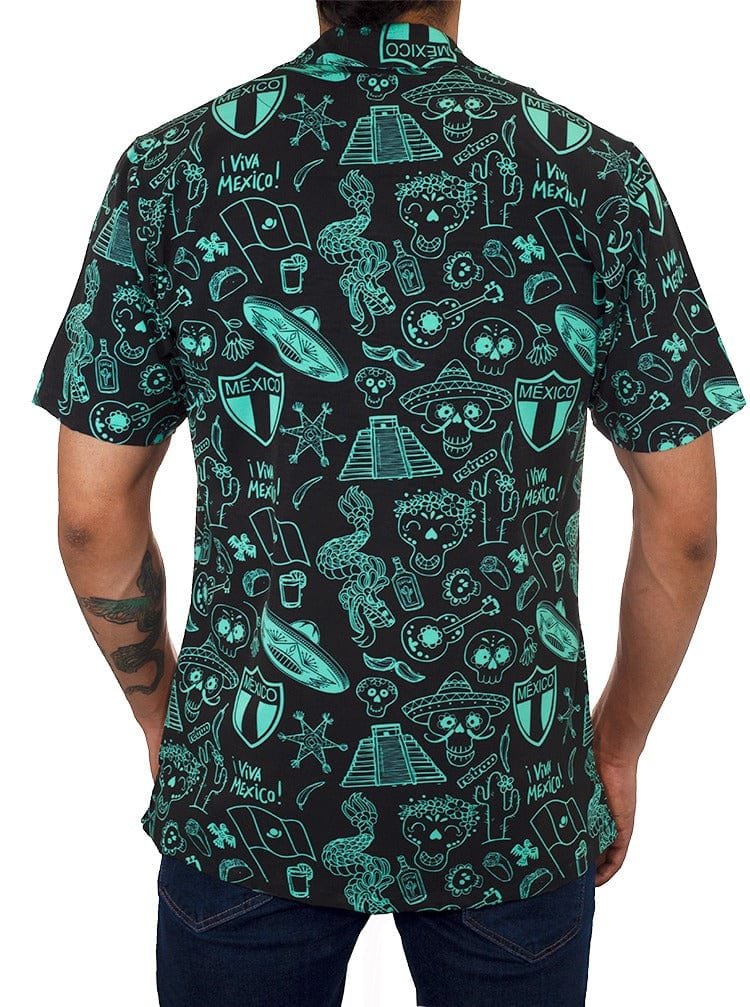 Retroooclothes Jersey Camisa Hawaiana Retrooo México Lindo
