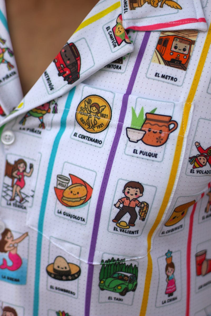 Retroooclothes Jersey Camisa Retrooo México - Juego de Lotería | Folklore que Se Viste