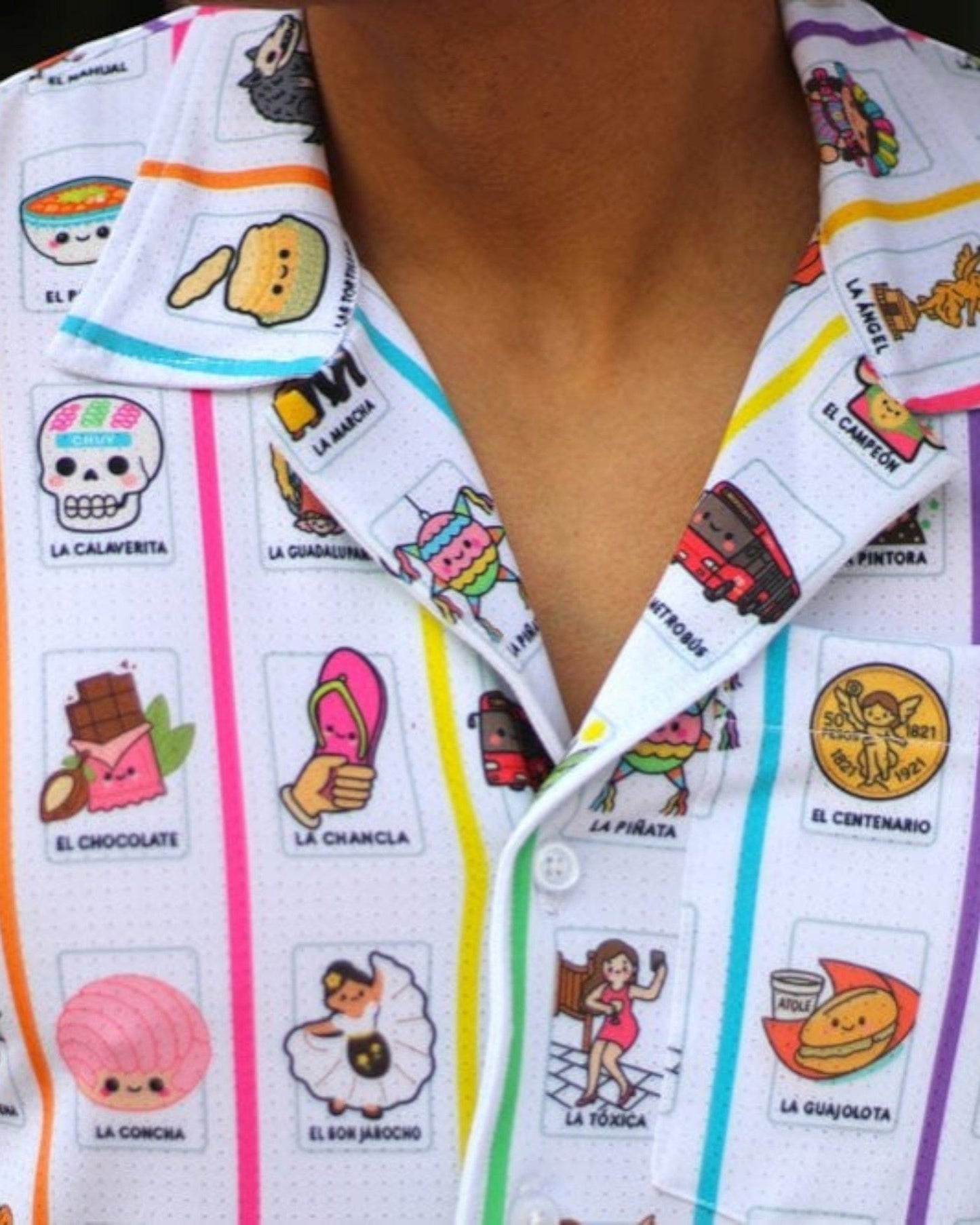 Retroooclothes Jersey Camisa Retrooo México - Juego de Lotería | Folklore que Se Viste