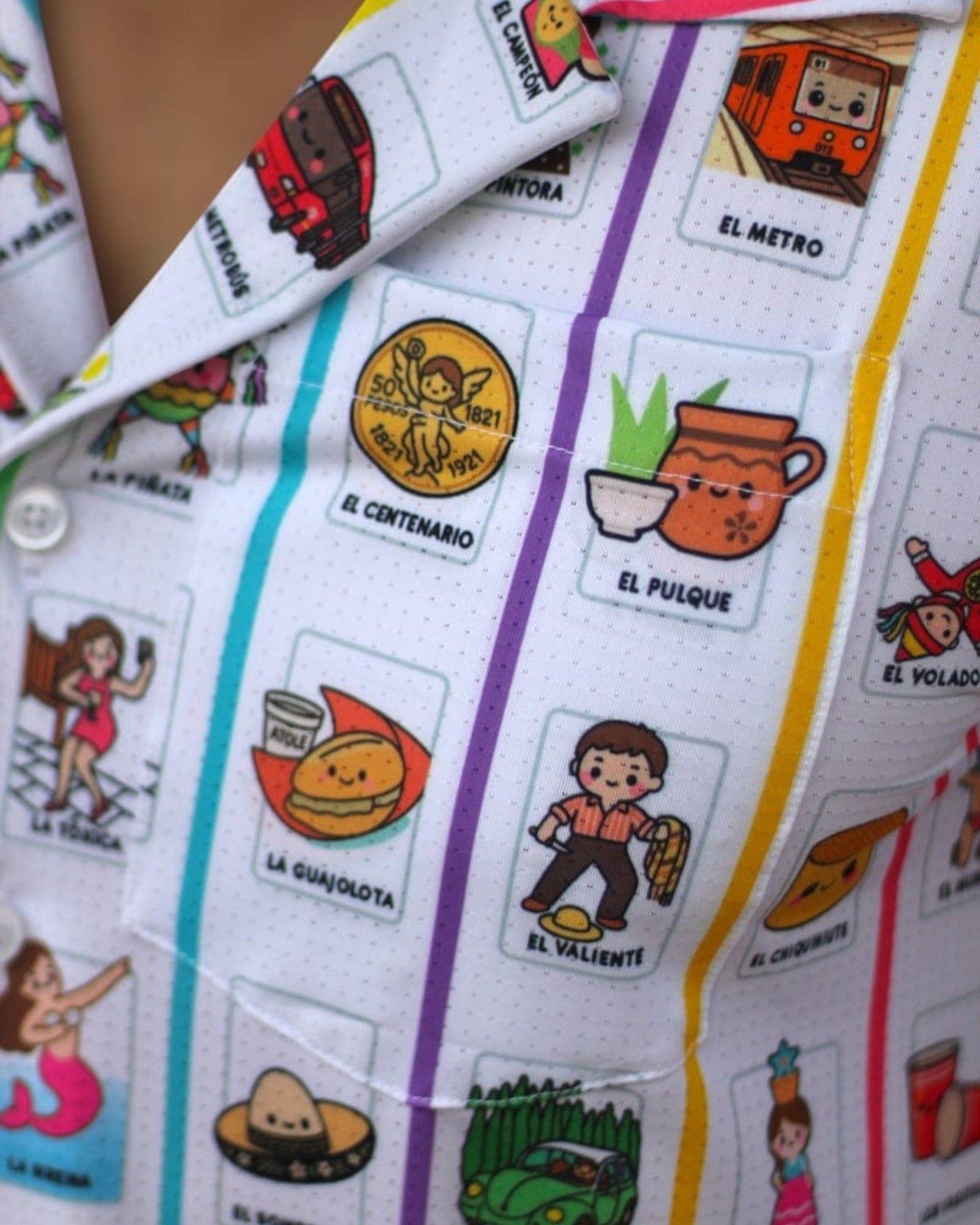 Retroooclothes Jersey Camisa Retrooo México - Juego de Lotería | Folklore que Se Viste