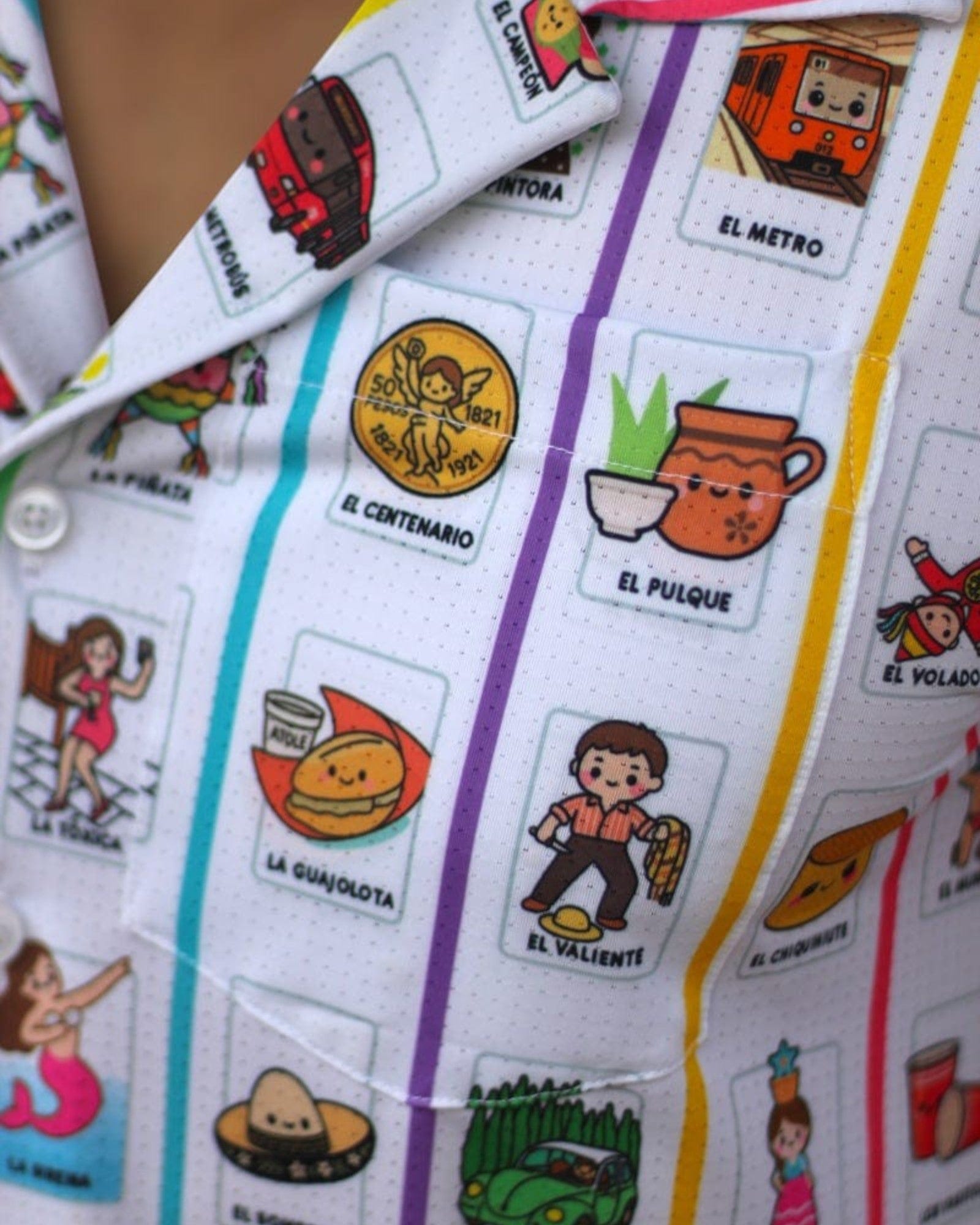 Retroooclothes Jersey Camisa Retrooo México - Juego de Lotería | Folklore que Se Viste