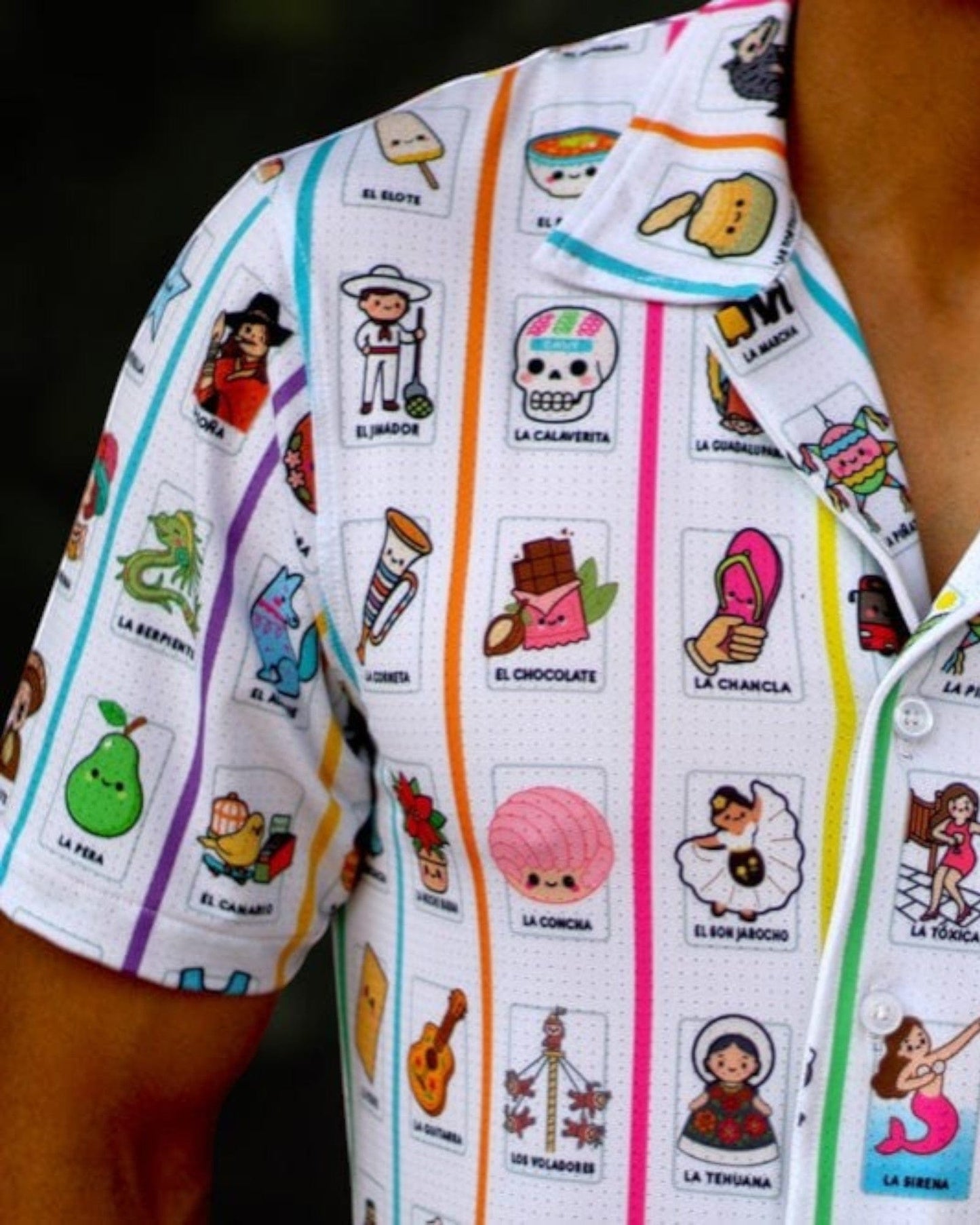 Retroooclothes Jersey Camisa Retrooo México - Juego de Lotería | Folklore que Se Viste