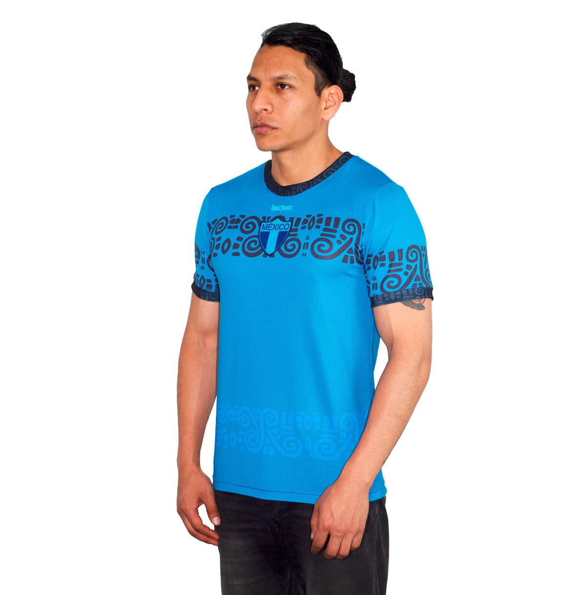 Retroooclothes Jersey Jersey Añil Contemporáneo - Edición Azul Moderno | Jorge Enciso Evolution