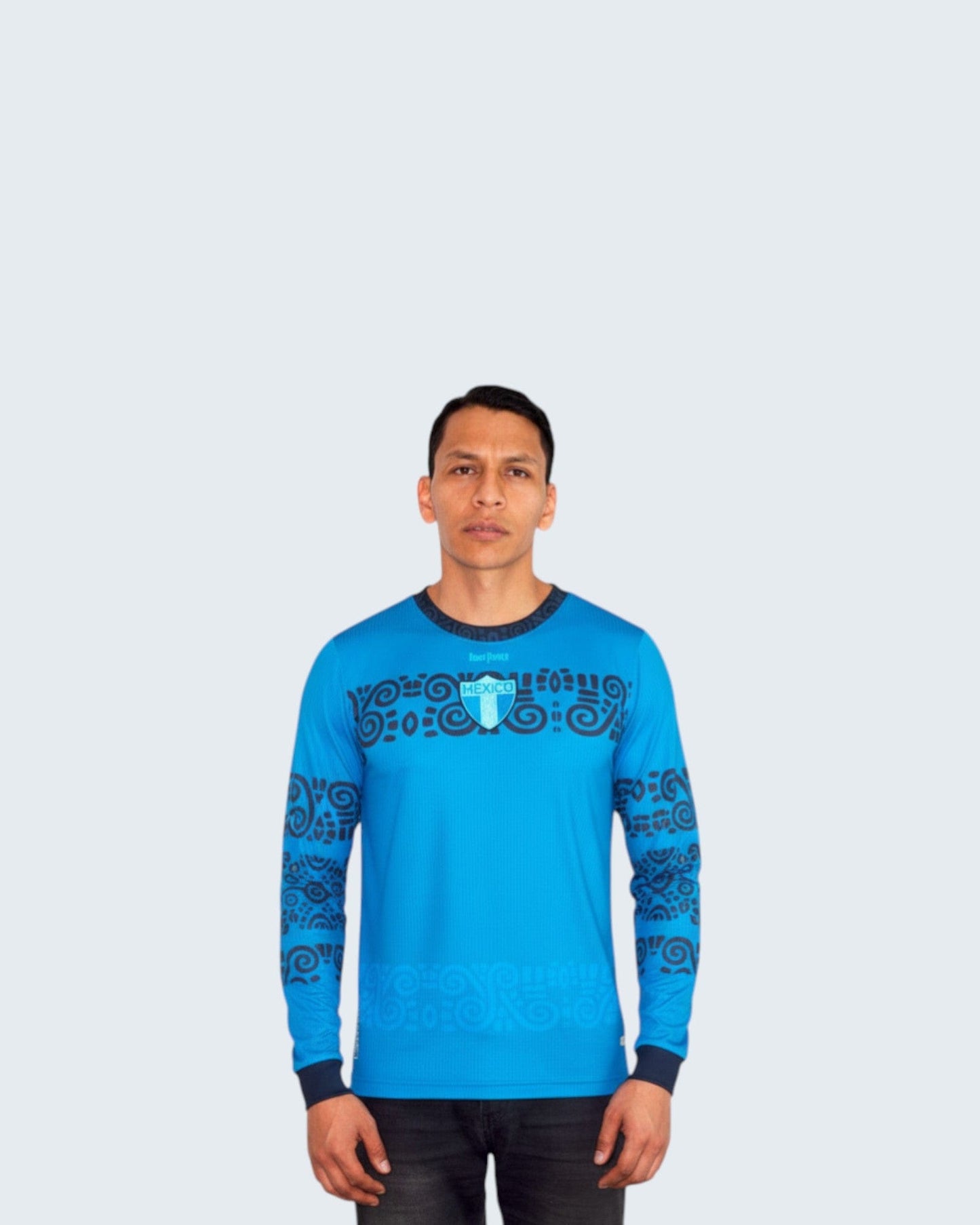 Retroooclothes Jersey Jersey Añil Contemporáneo - Edición Azul Moderno | Jorge Enciso Evolution