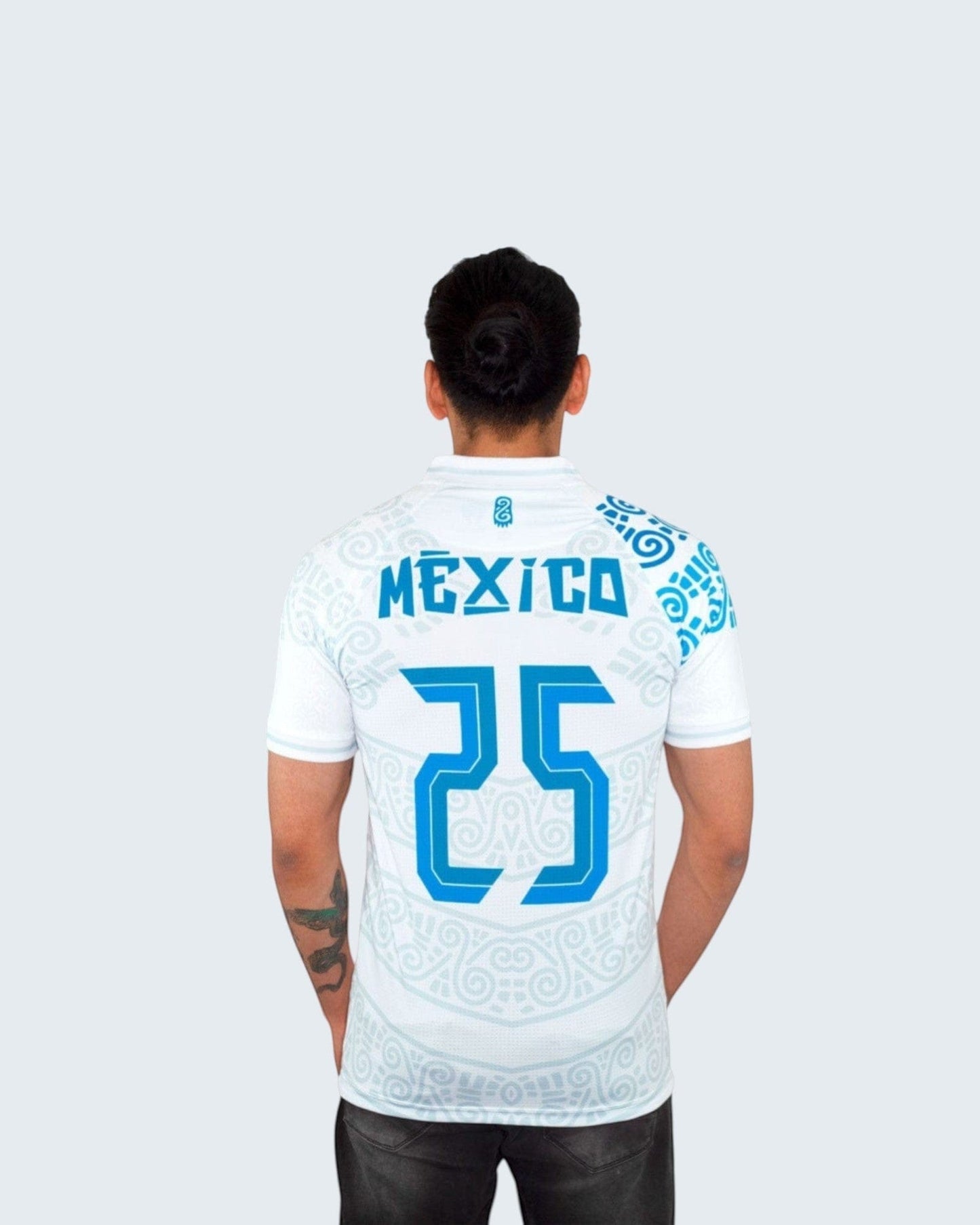 Retroooclothes Jersey Jersey Añil Maya - Edición Jiquilite Ancestral | Jorge Enciso Collection