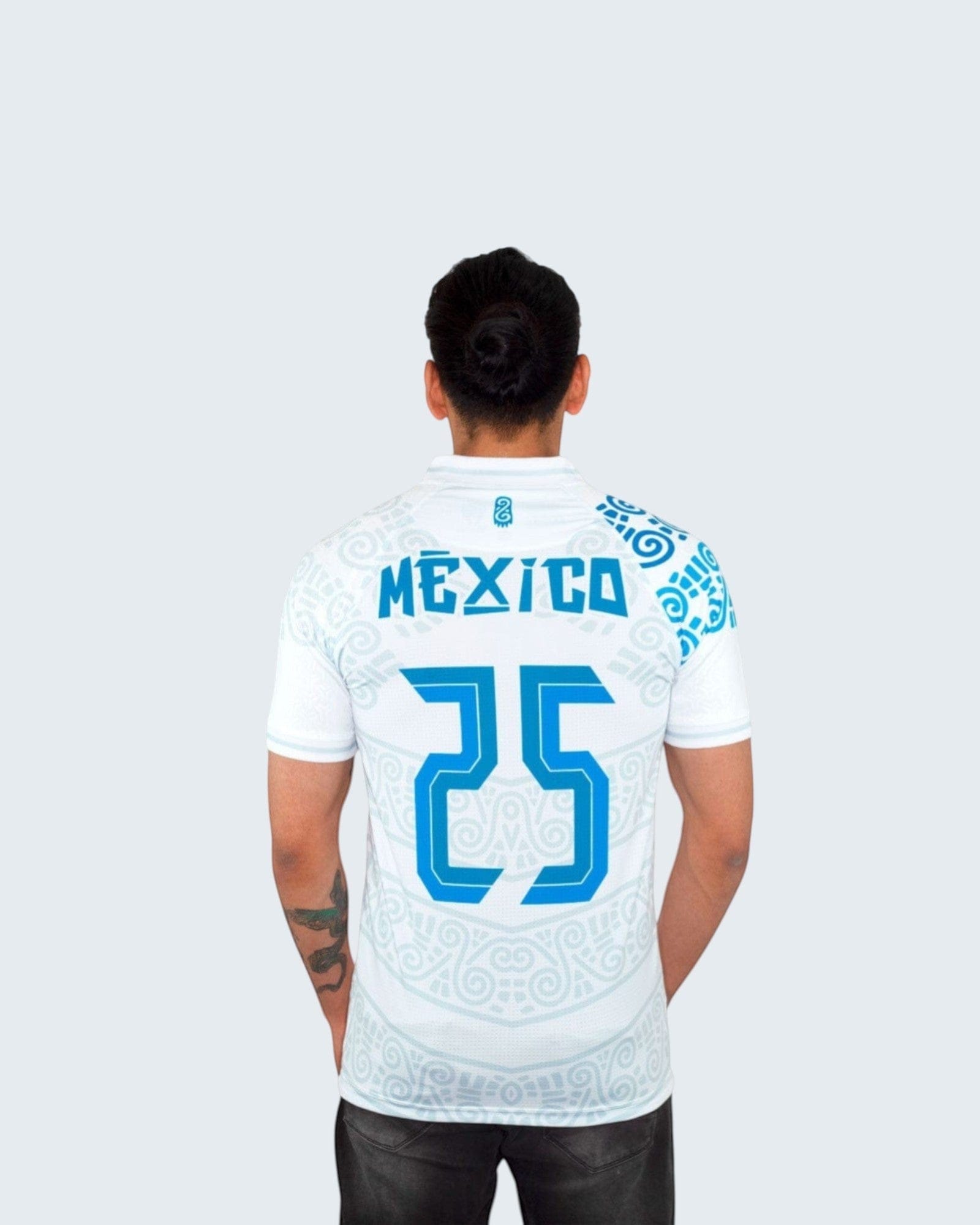 Retroooclothes Jersey Jersey Añil Maya - Edición Jiquilite Ancestral | Jorge Enciso Collection
