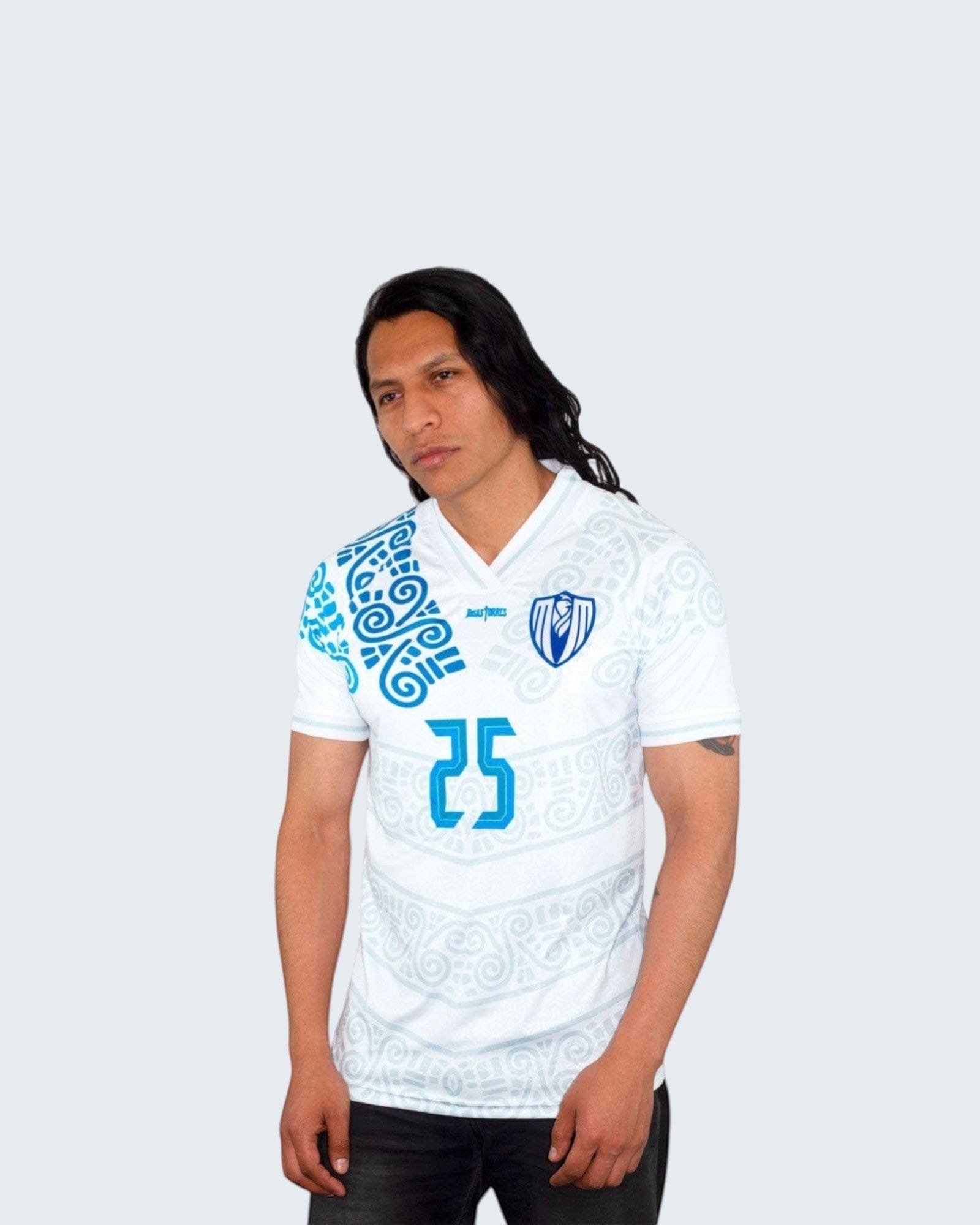 Retroooclothes Jersey Jersey Añil Maya - Edición Jiquilite Ancestral | Jorge Enciso Collection