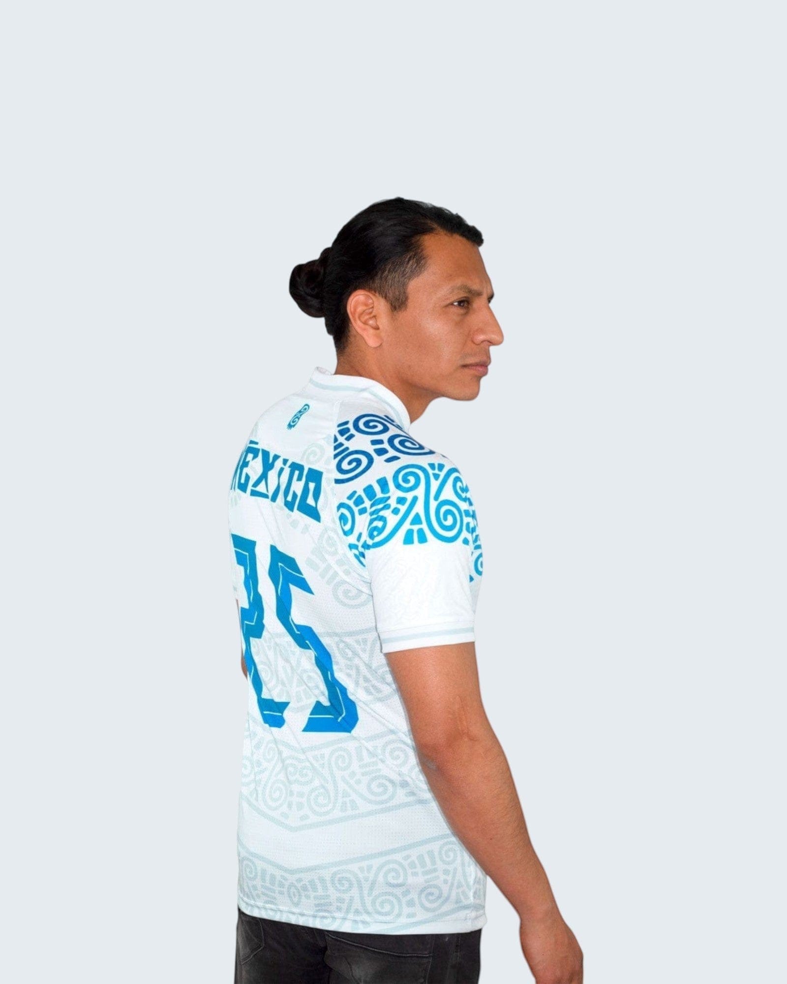 Retroooclothes Jersey Jersey Añil Maya - Edición Jiquilite Ancestral | Jorge Enciso Collection