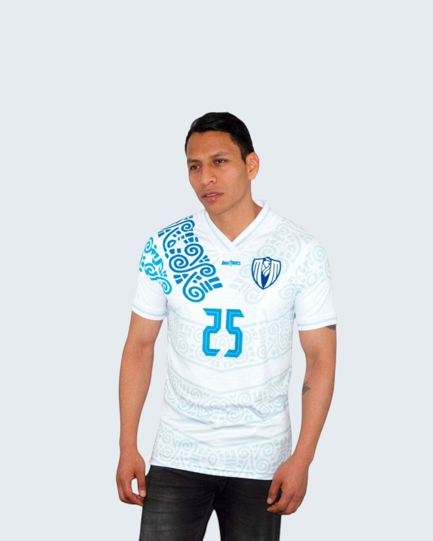 Retroooclothes Jersey Jersey Añil Maya - Edición Jiquilite Ancestral | Jorge Enciso Collection
