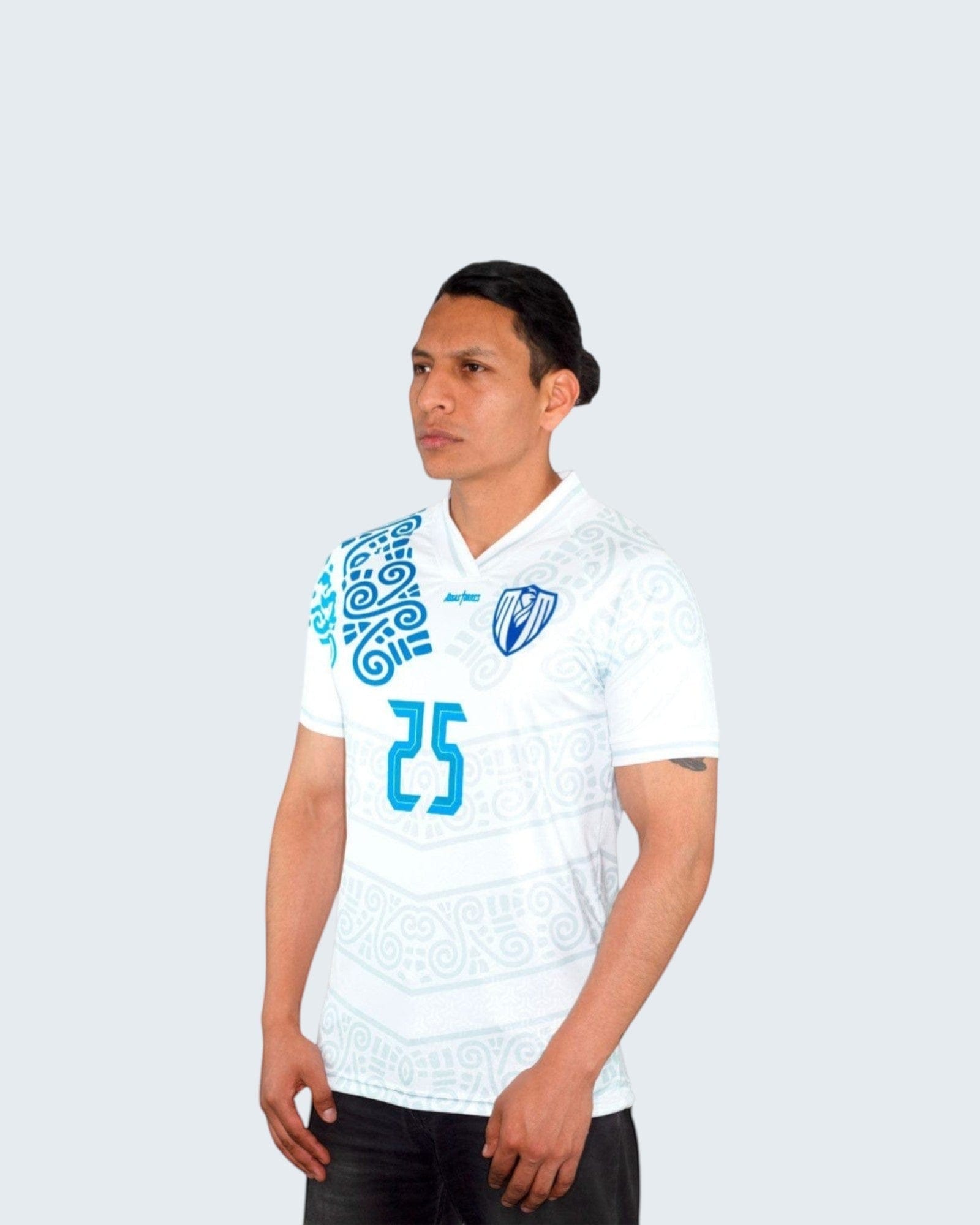 Retroooclothes Jersey Jersey Añil Maya - Edición Jiquilite Ancestral | Jorge Enciso Collection
