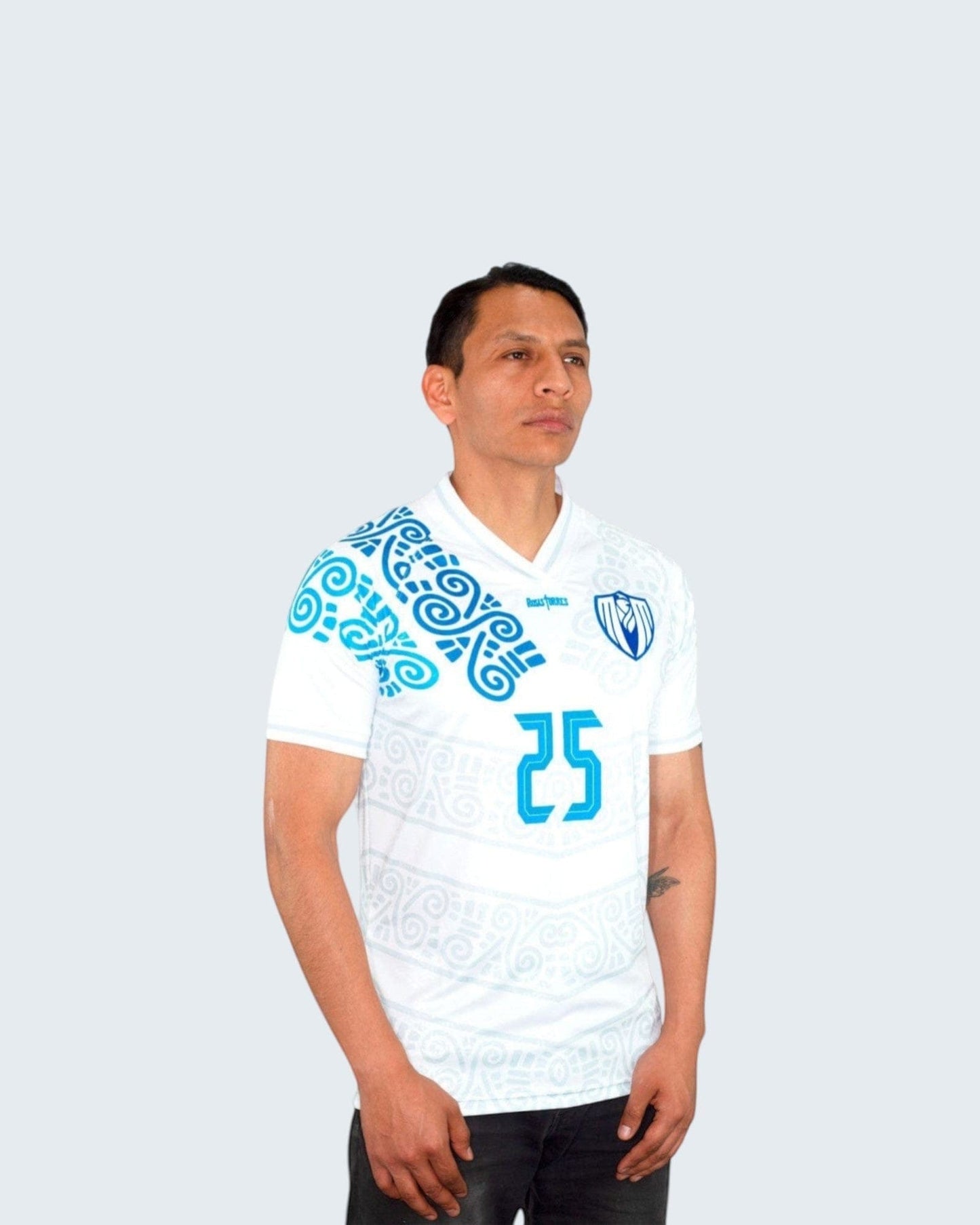 Retroooclothes Jersey Jersey Añil Maya - Edición Jiquilite Ancestral | Jorge Enciso Collection