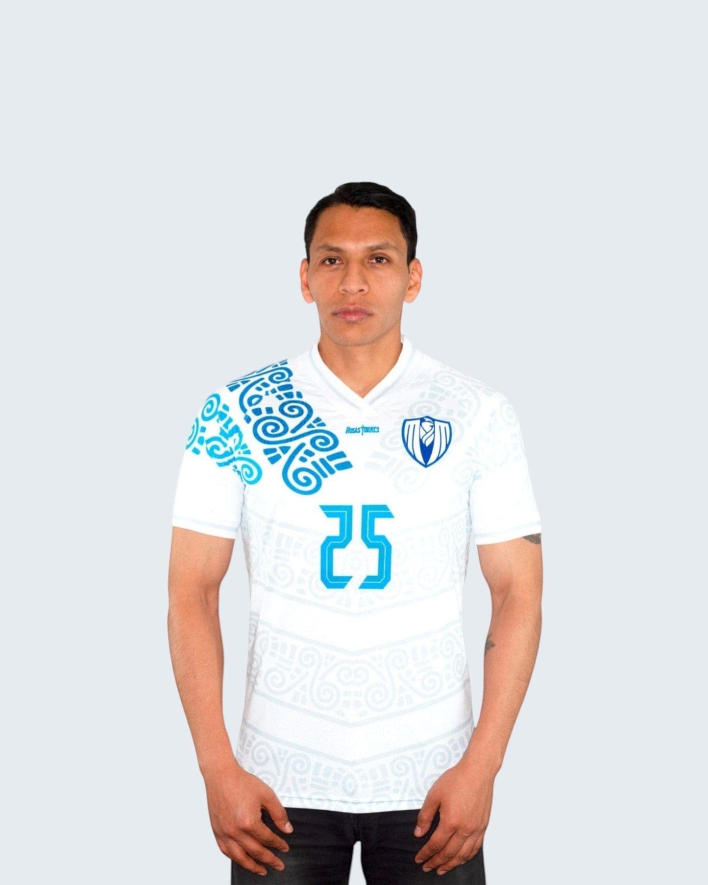 Retroooclothes Jersey Jersey Añil Maya - Edición Jiquilite Ancestral | Jorge Enciso Collection