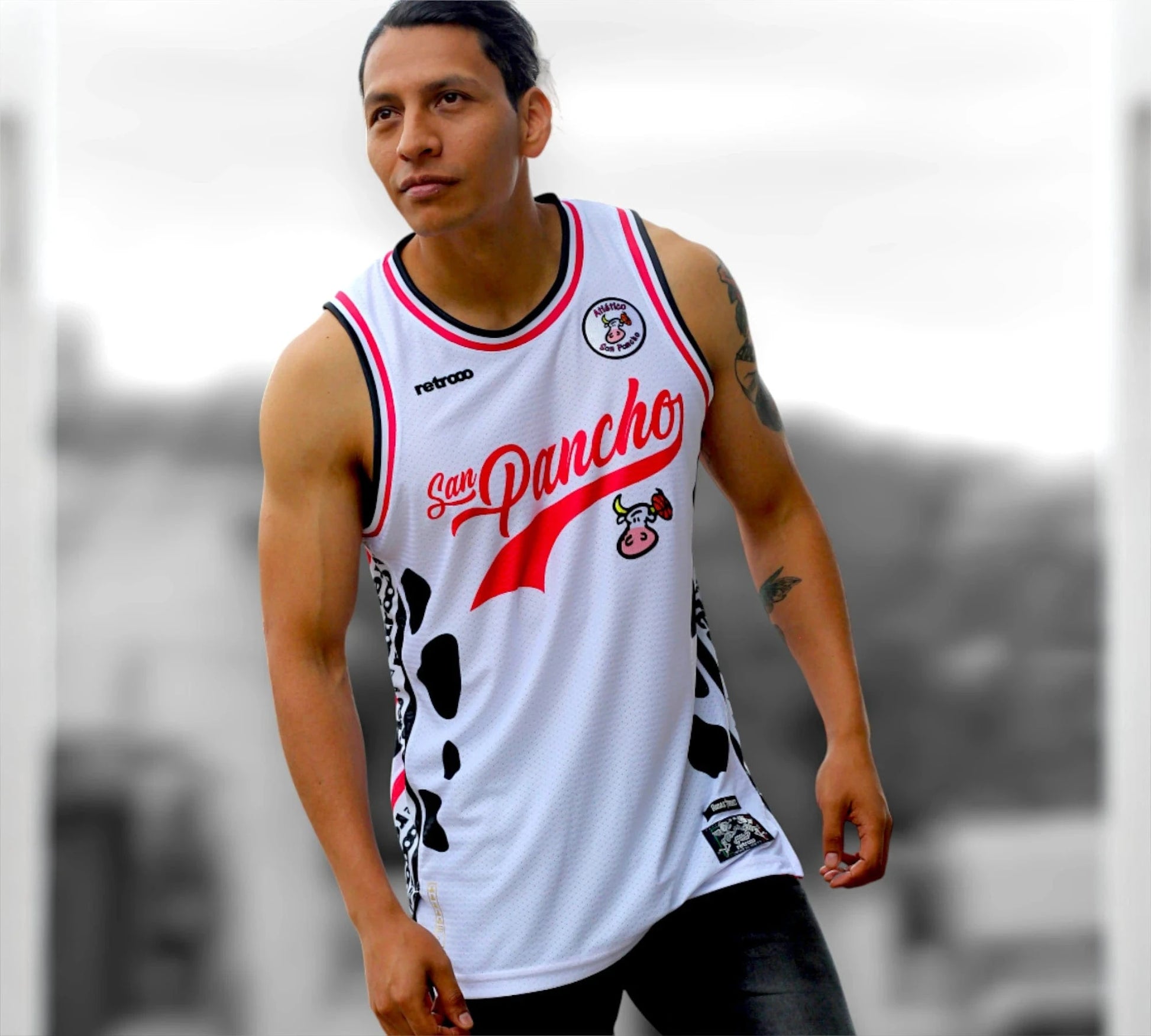 Retroooclothes Jersey Jersey Atlético San Pancho Bkb Sin Mangas – Edición 90’s | Nostalgia, Rebeldía y Orgullo Deportivo