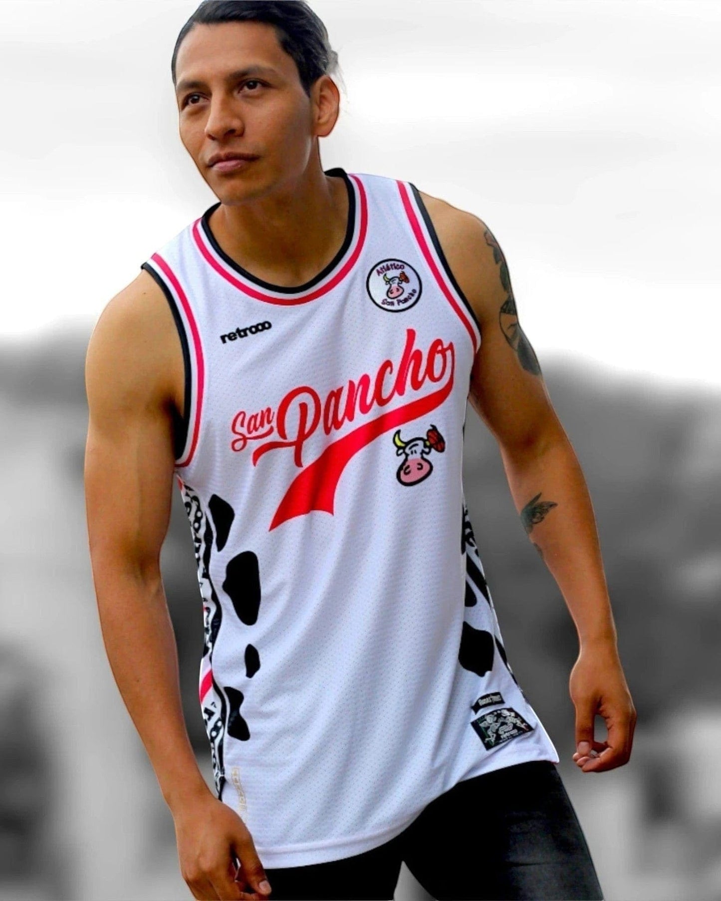 Retroooclothes Jersey Jersey Atlético San Pancho Bkb Sin Mangas – Edición 90’s | Nostalgia, Rebeldía y Orgullo Deportivo