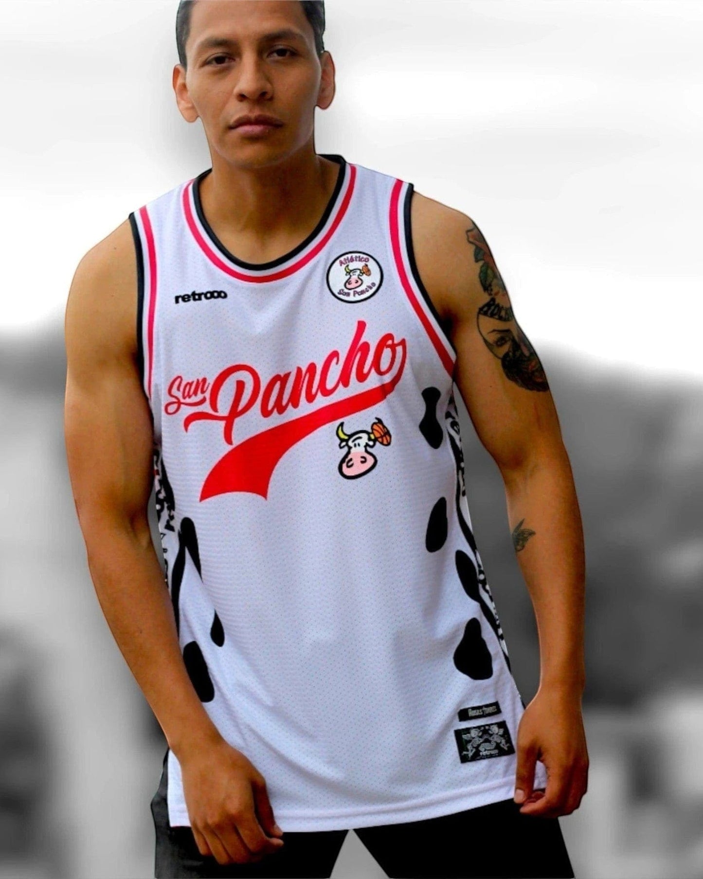 Retroooclothes Jersey Jersey Atlético San Pancho Bkb Sin Mangas – Edición 90’s | Nostalgia, Rebeldía y Orgullo Deportivo