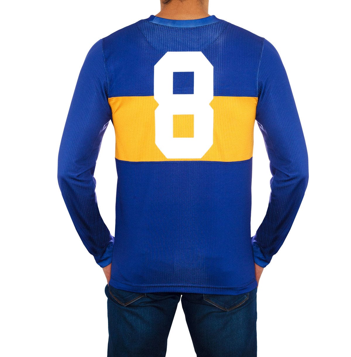 Retroooclothes Jersey Jersey Azul y Oro Clásico - Edición Internacional | Pasión Sin Fronteras