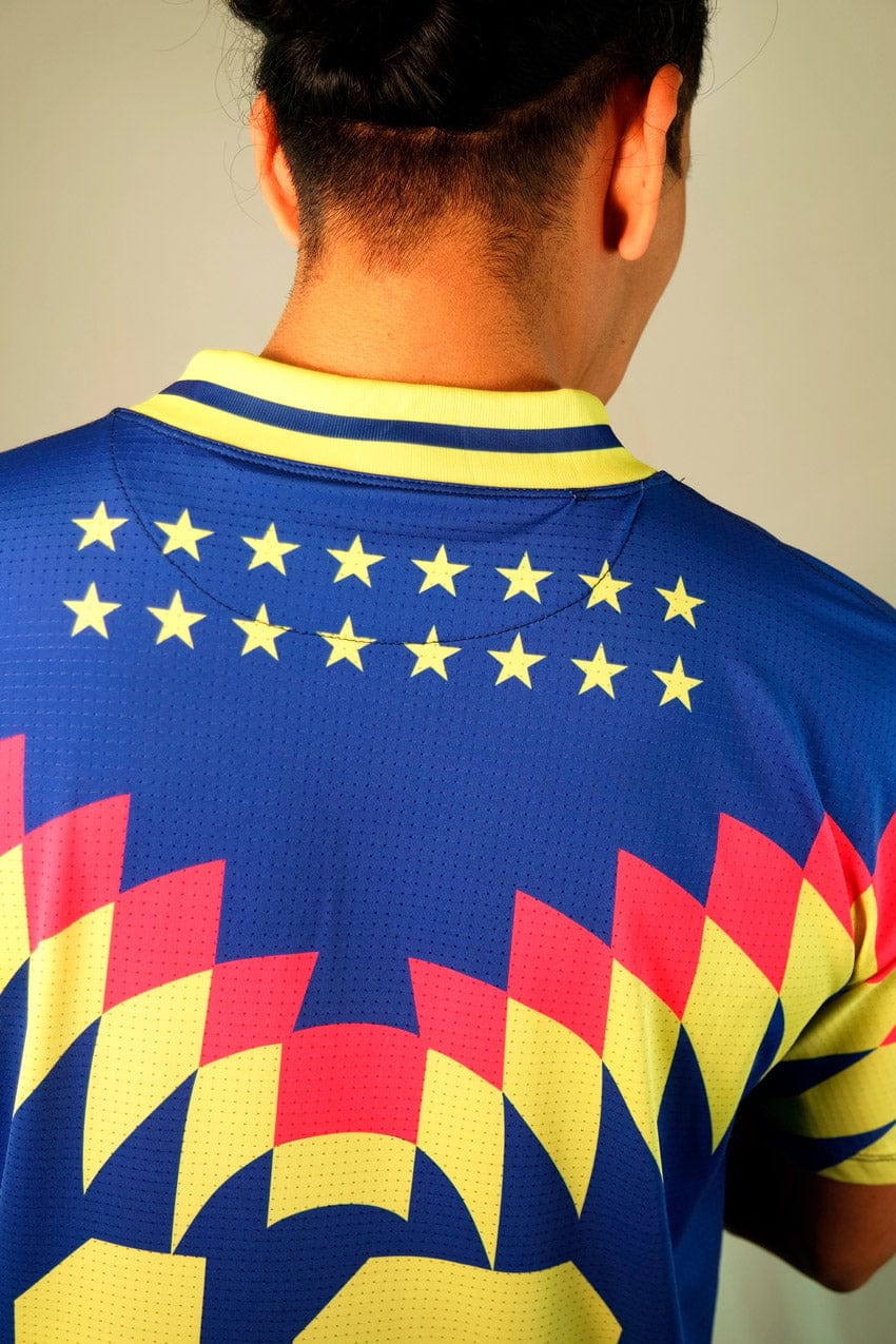 Retroooclothes Jersey Jersey Azulcrema Tricampeón - Edición El Más Grande | Gloria Inmortal