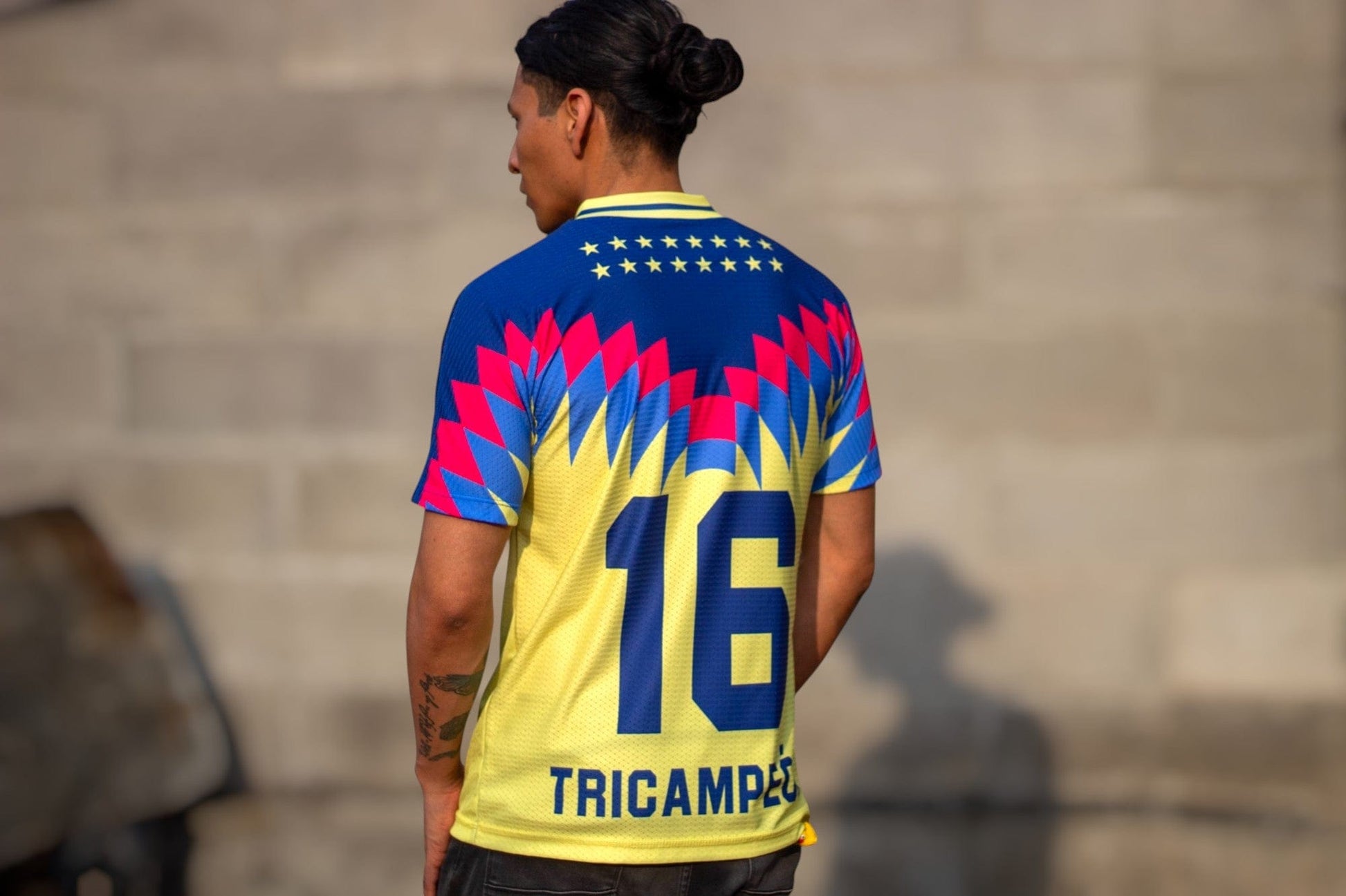 Retroooclothes Jersey Jersey Azulcrema Tricampeón - Edición El Más Grande | Gloria Inmortal