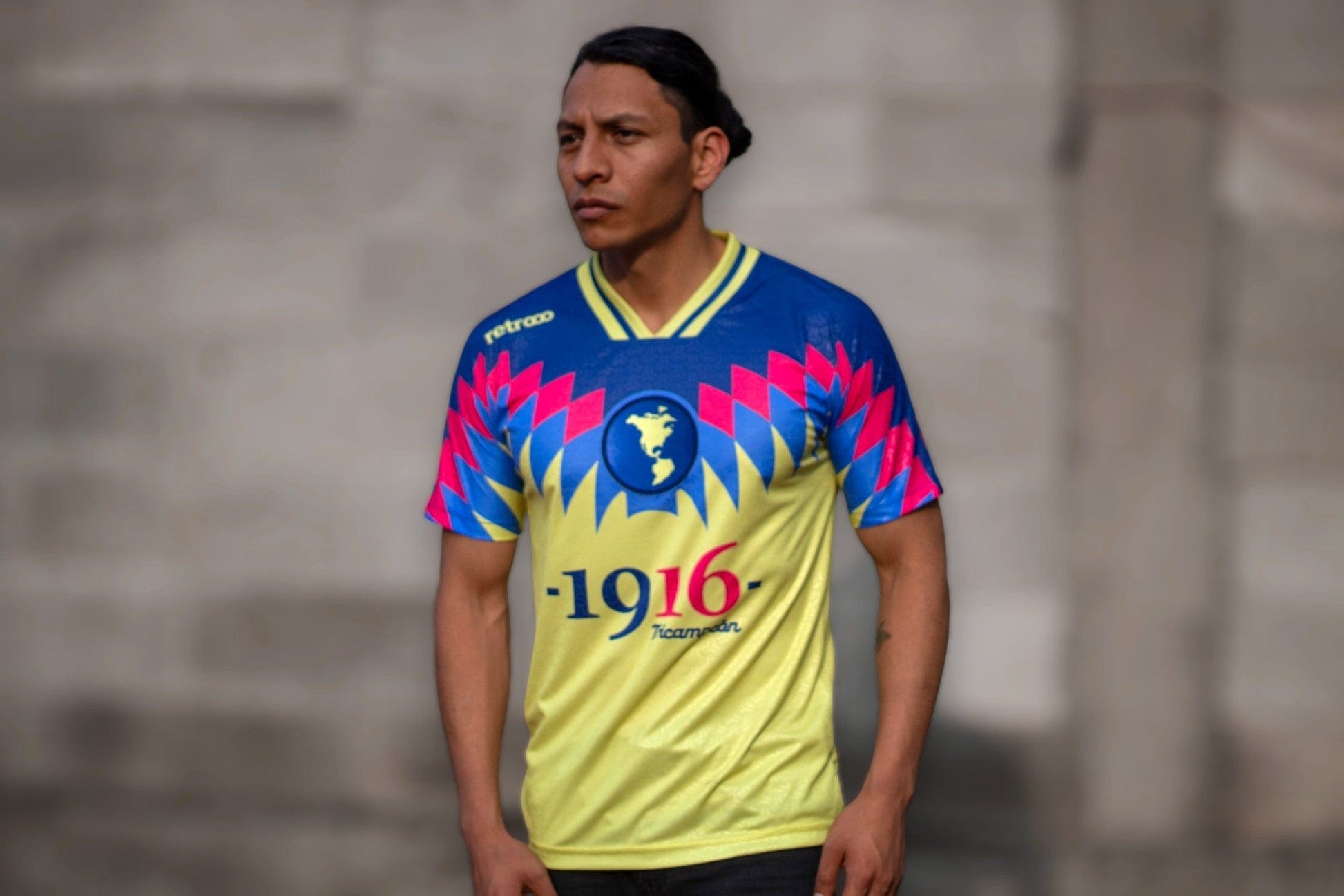 Retroooclothes Jersey Jersey Azulcrema Tricampeón - Edición El Más Grande | Gloria Inmortal