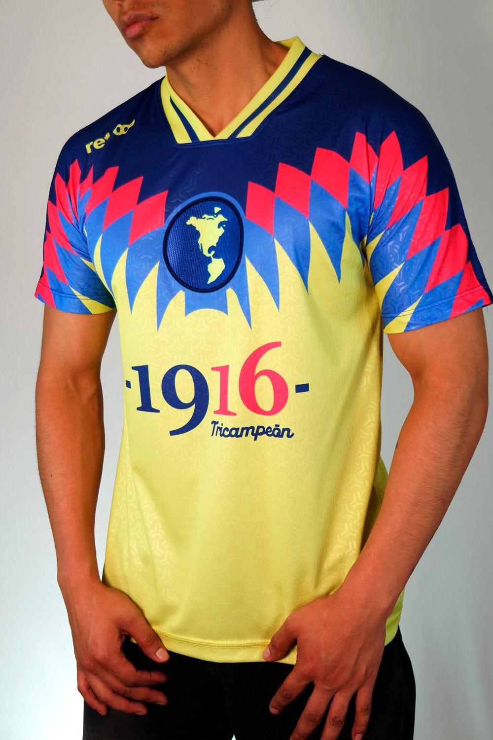 Retroooclothes Jersey Jersey Azulcrema Tricampeón - Edición El Más Grande | Gloria Inmortal