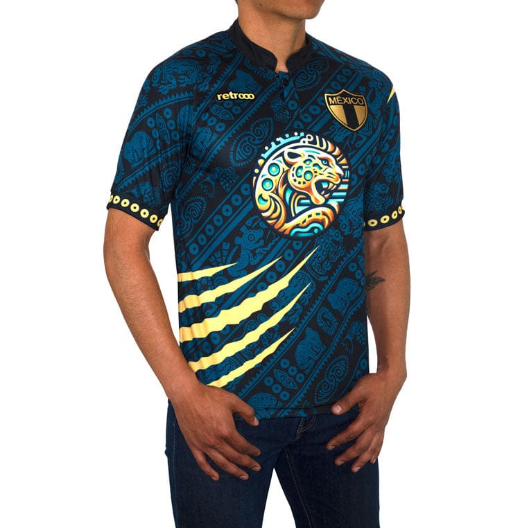 Retroooclothes Jersey Jersey Balam Calakmul Retrooo México | Fuerza Jaguar y Legado Maya
