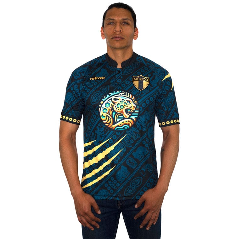 Retroooclothes Jersey Jersey Balam Calakmul Retrooo México | Fuerza Jaguar y Legado Maya