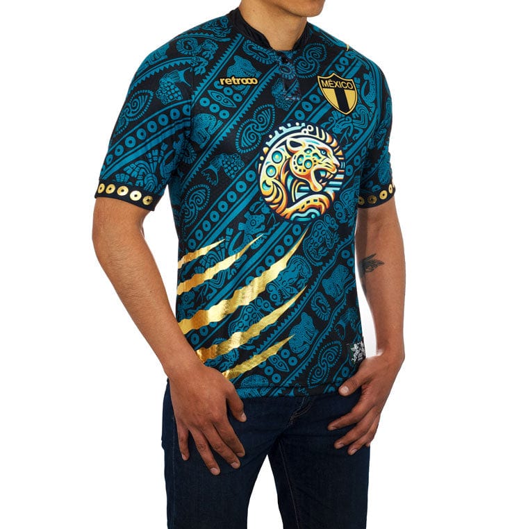 Retroooclothes Jersey Jersey Balam Calakmul Retrooo México | Fuerza Jaguar y Legado Maya
