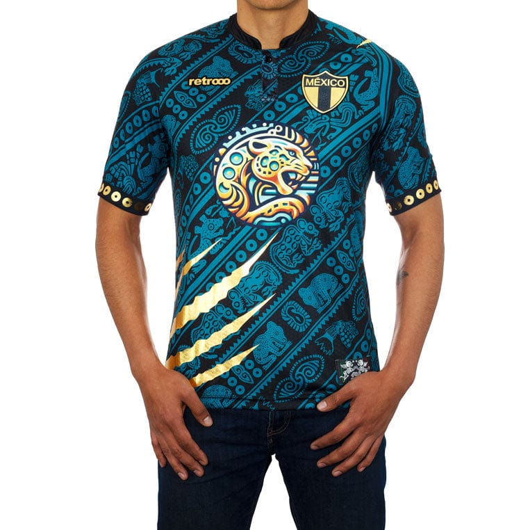 Retroooclothes Jersey Jersey Balam Calakmul Retrooo México | Fuerza Jaguar y Legado Maya