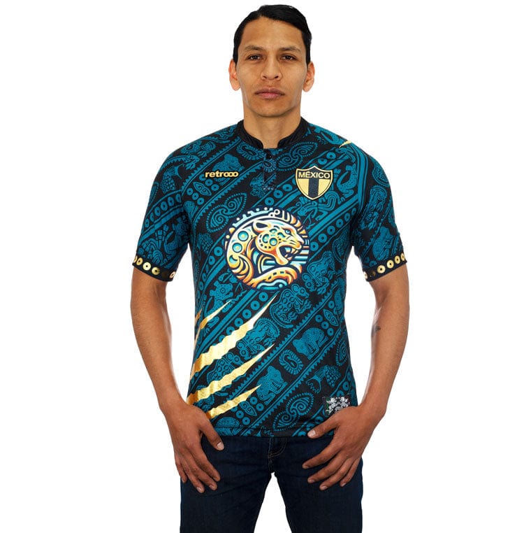 Retroooclothes Jersey Jersey Balam Calakmul Retrooo México | Fuerza Jaguar y Legado Maya