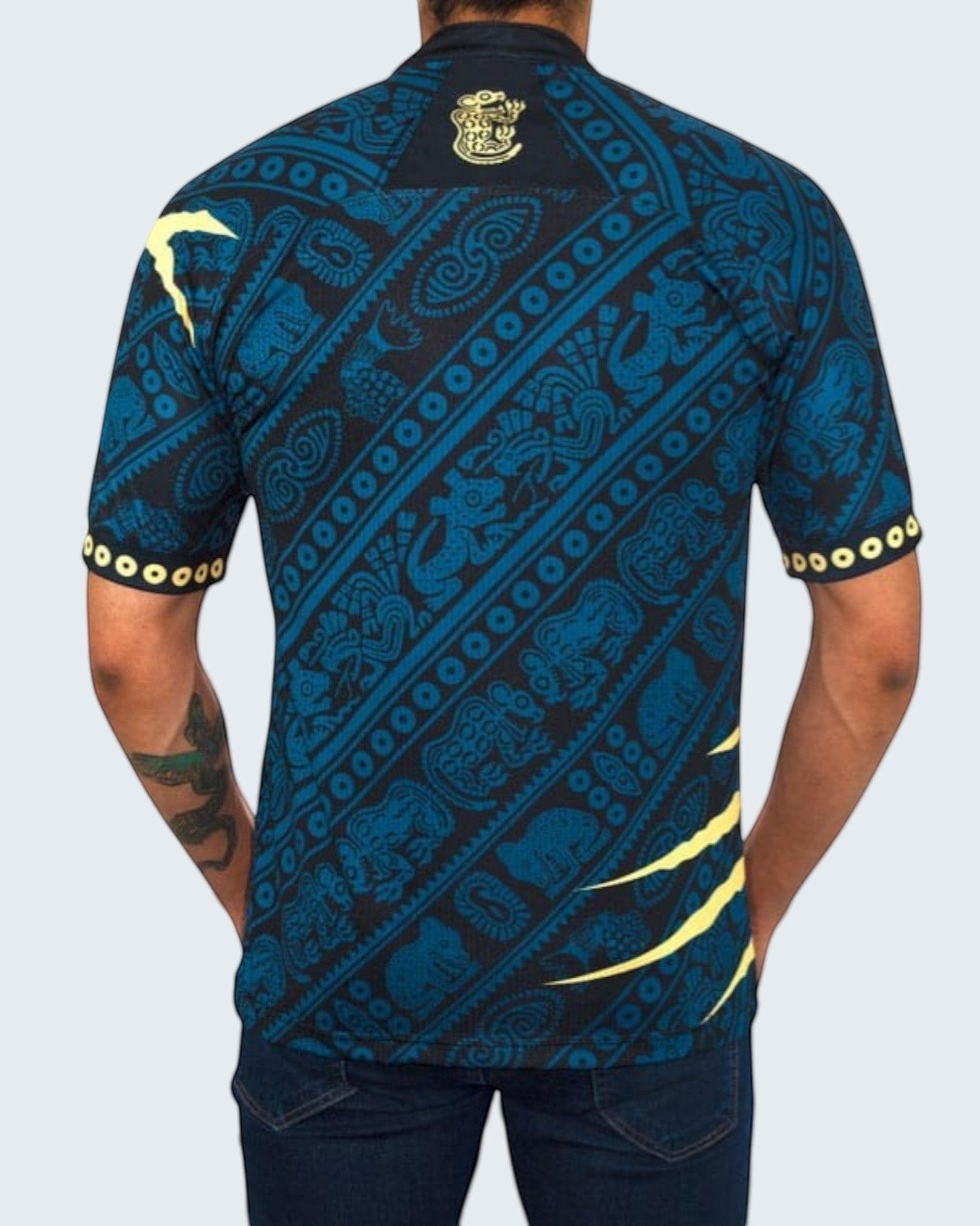 Retroooclothes Jersey Jersey Balam Calakmul Retrooo México | Fuerza Jaguar y Legado Maya