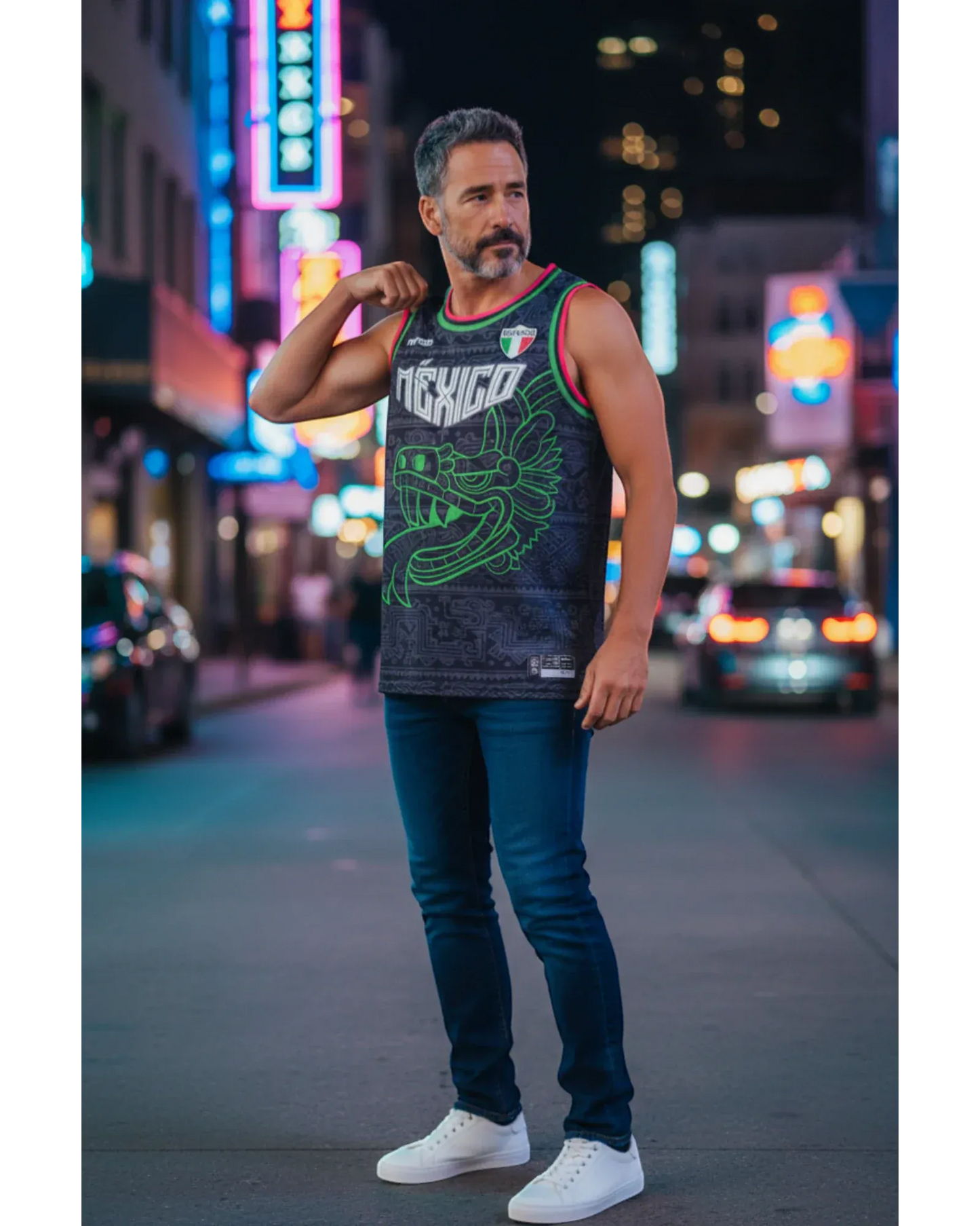 Retroooclothes Jersey Jersey Basketball Quetzalcóatl Nacional - Edición Fusión Prehispánica | Identidad Nacional Completa