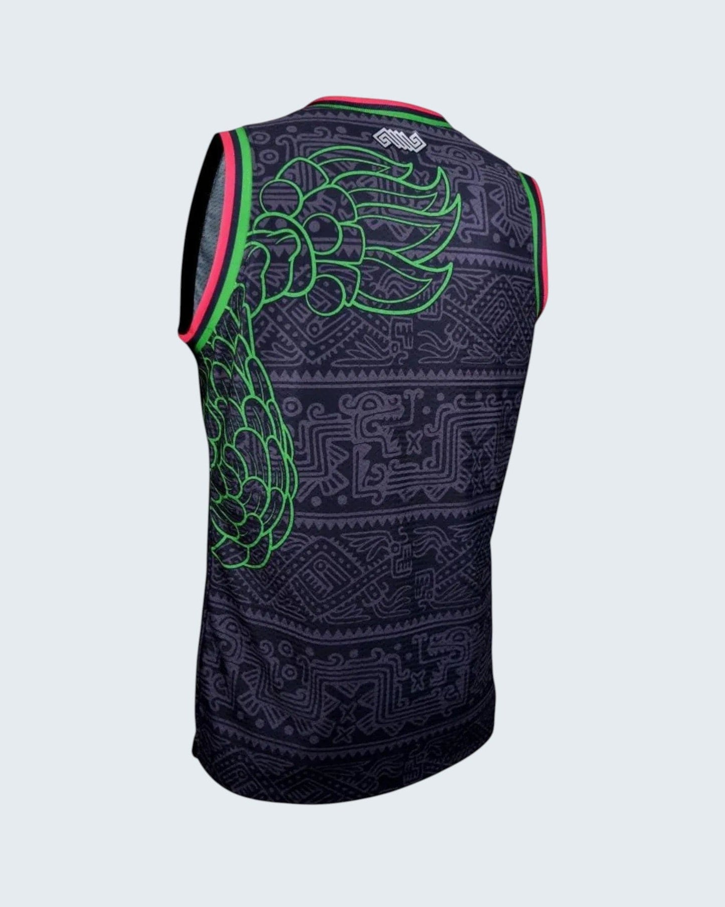 Retroooclothes Jersey Jersey Basketball Quetzalcóatl Nacional - Edición Fusión Prehispánica | Identidad Nacional Completa