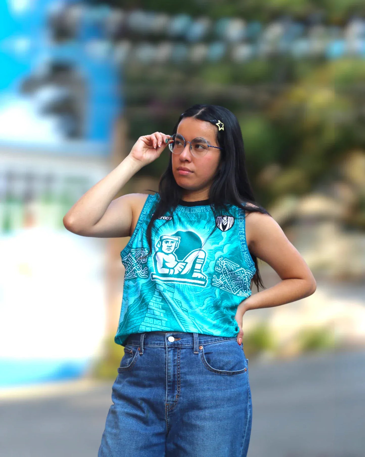 Retroooclothes Jersey Jersey Chichen Itza Ciudad Maya - Kukulkan | Equinoccio