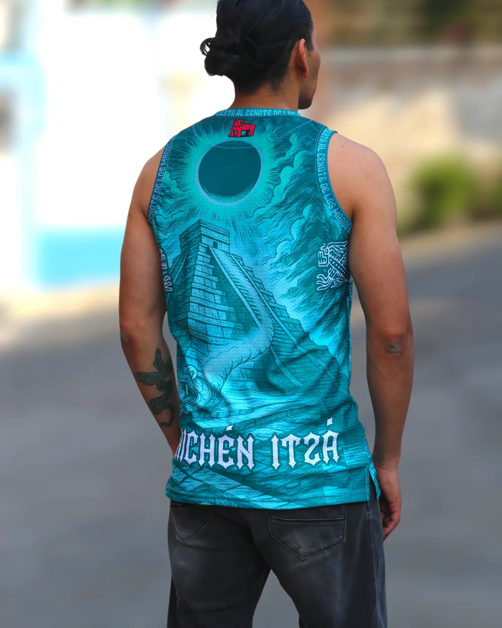 Retroooclothes Jersey Jersey Chichen Itza Ciudad Maya - Kukulkan | Equinoccio