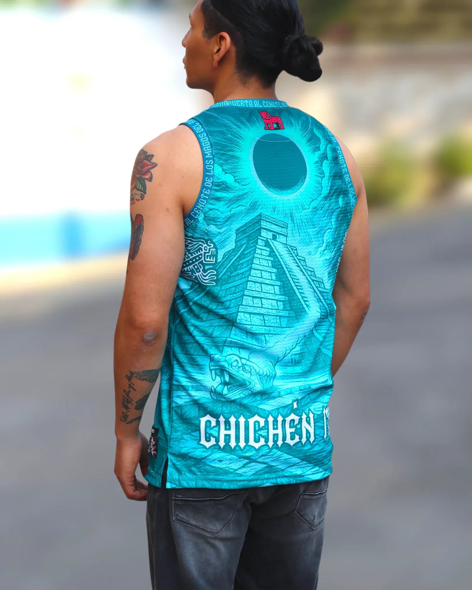 Retroooclothes Jersey Jersey Chichen Itza Ciudad Maya - Kukulkan | Equinoccio