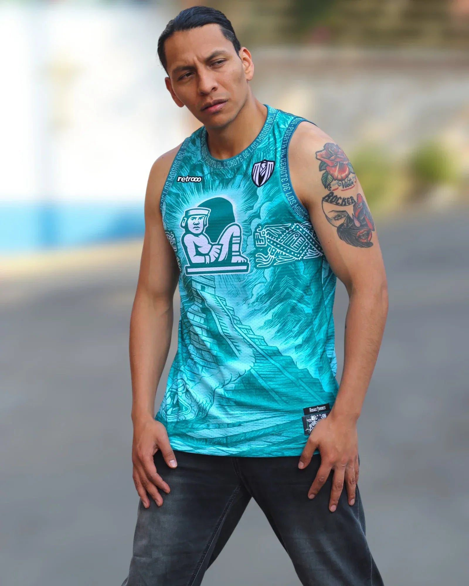 Retroooclothes Jersey Jersey Chichen Itza Ciudad Maya - Kukulkan | Equinoccio