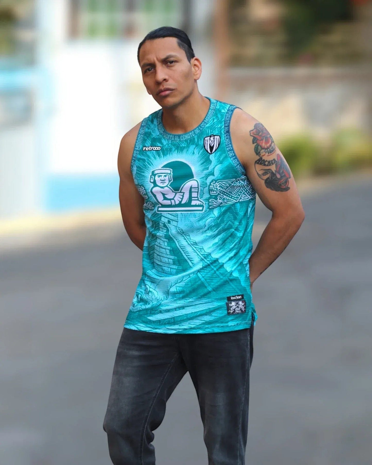 Retroooclothes Jersey Jersey Chichen Itza Ciudad Maya - Kukulkan | Equinoccio