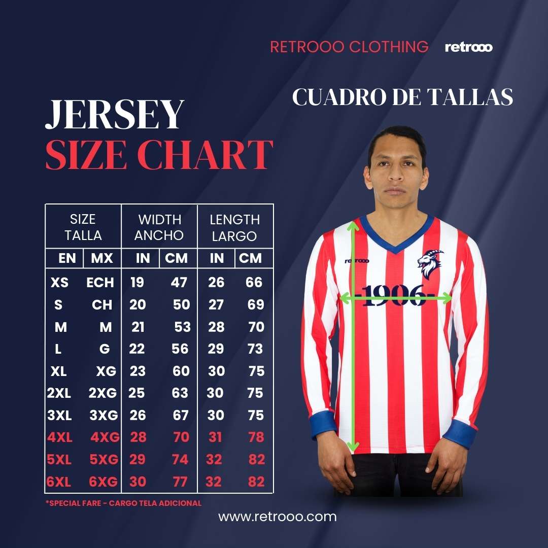 Retroooclothes Jersey Jersey Clásico 1906 - Edición Fundacional | Elegancia de Manga Larga